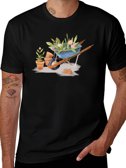 Gardening Wheelbarrow T-Shirt