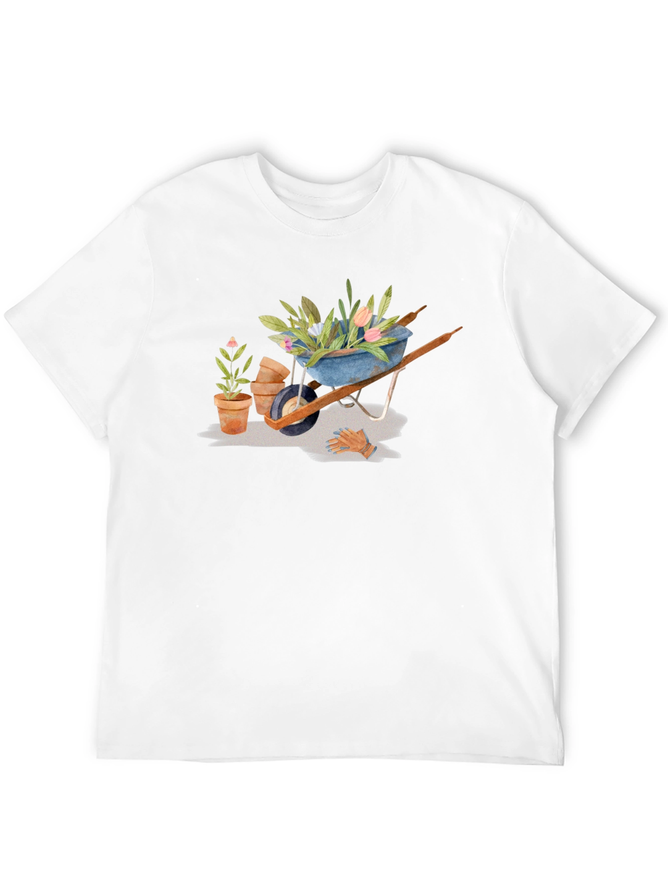 Gardening Wheelbarrow T-Shirt
