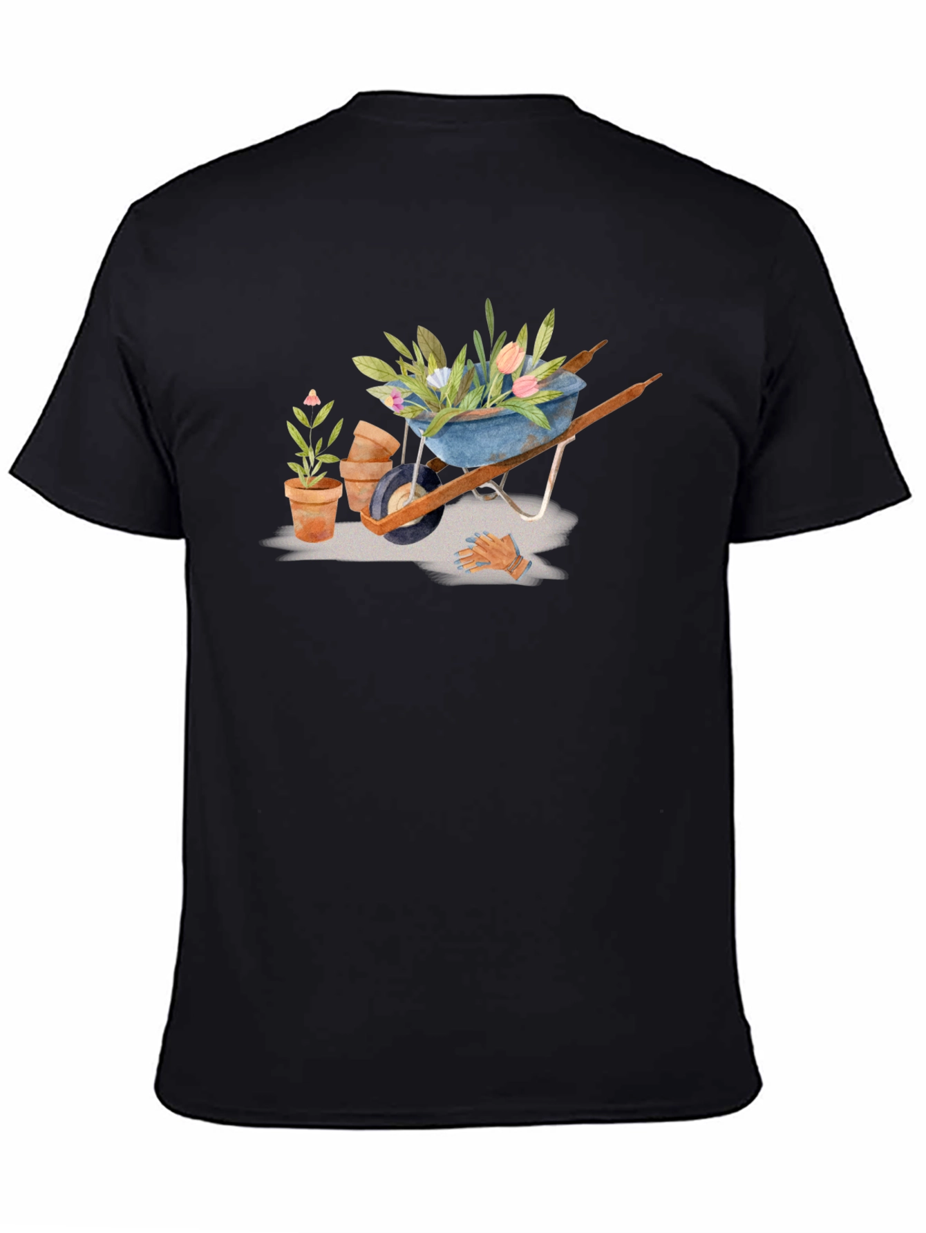 Gardening Wheelbarrow T-Shirt