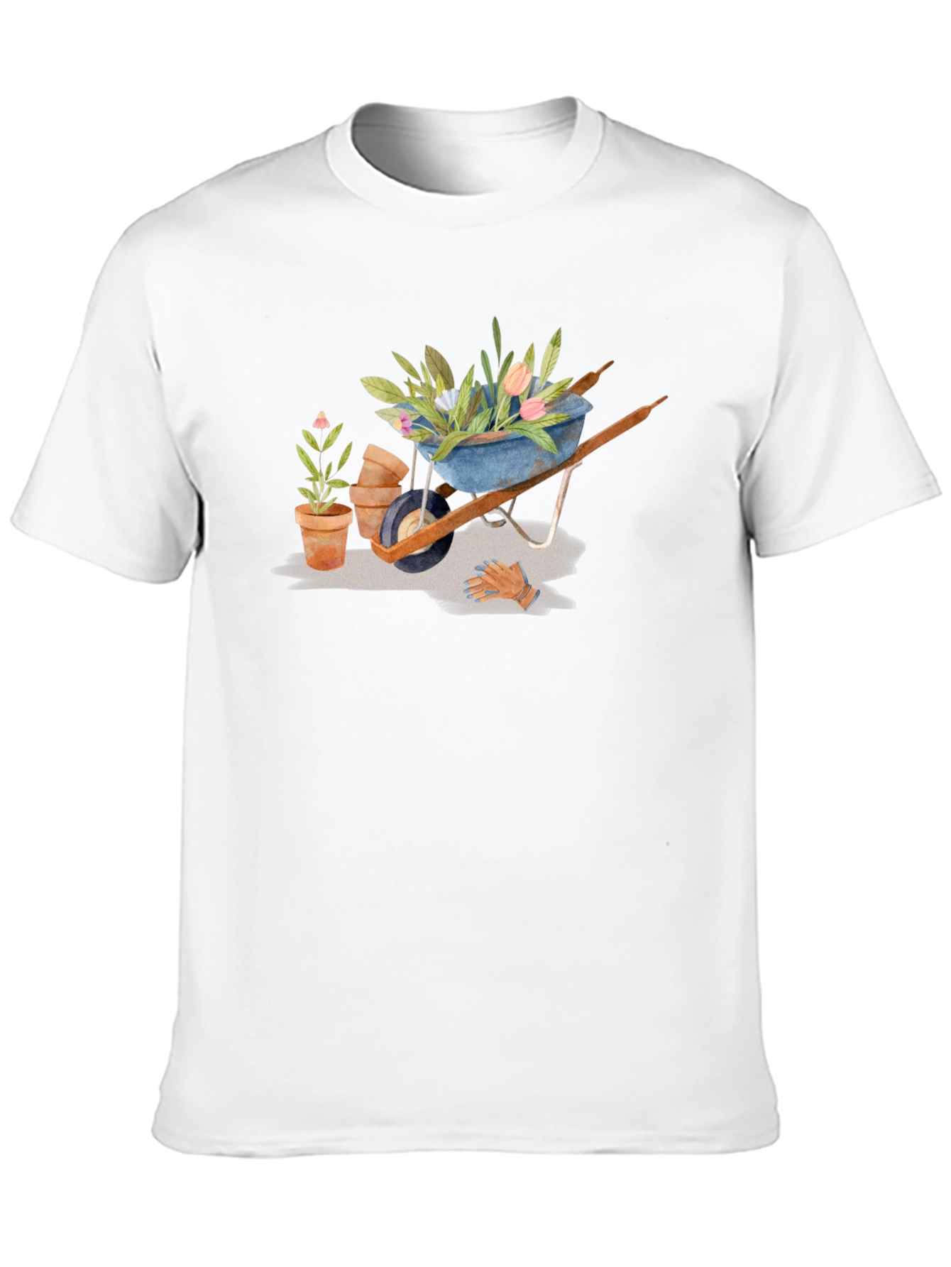 Gardening Wheelbarrow T-Shirt