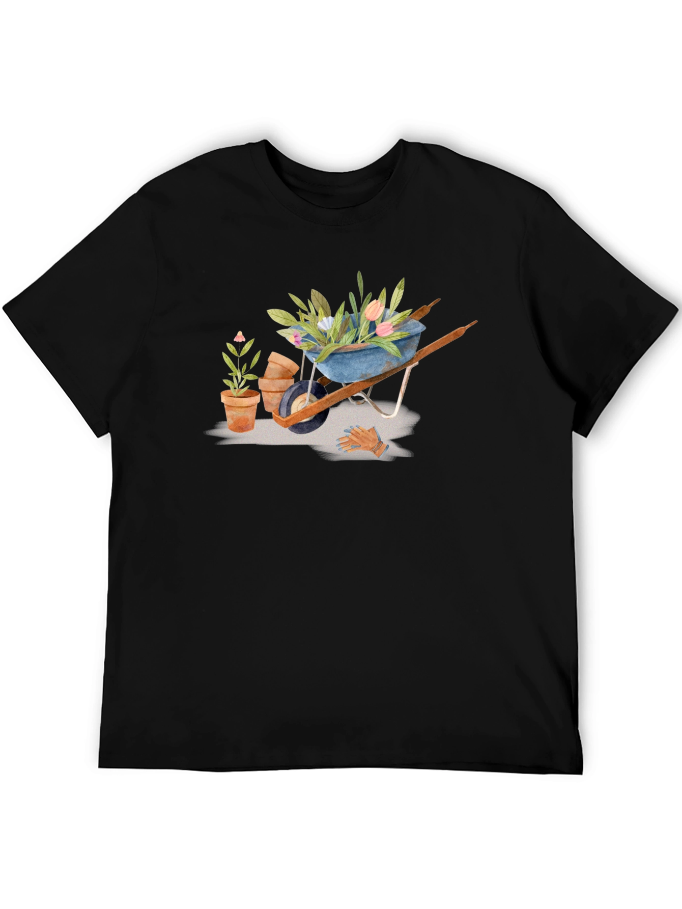 Gardening Wheelbarrow T-Shirt
