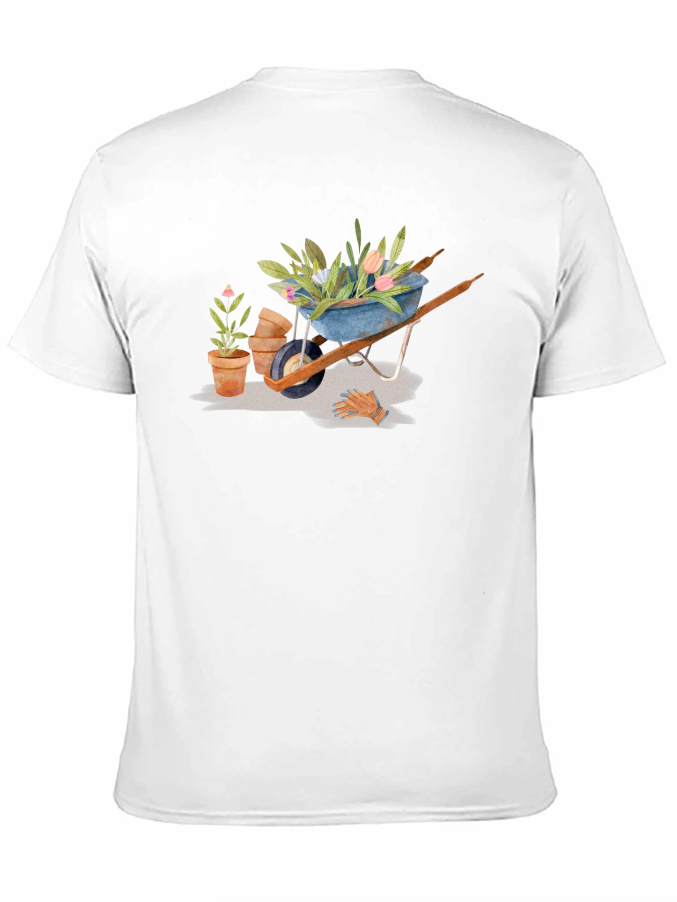 Gardening Wheelbarrow T-Shirt