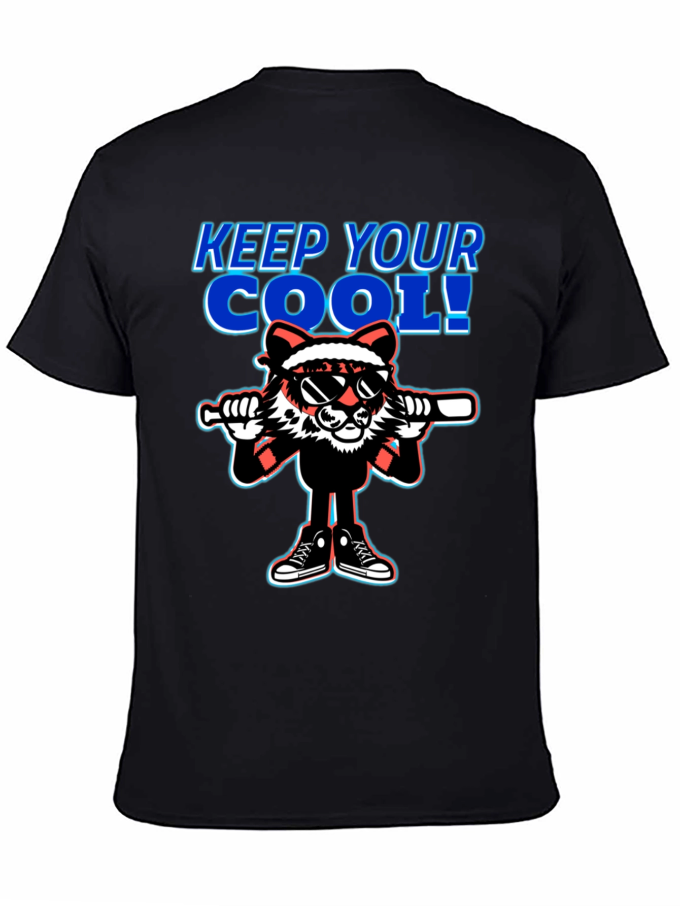 Cool Cartoon Character Graphic T-Shirt