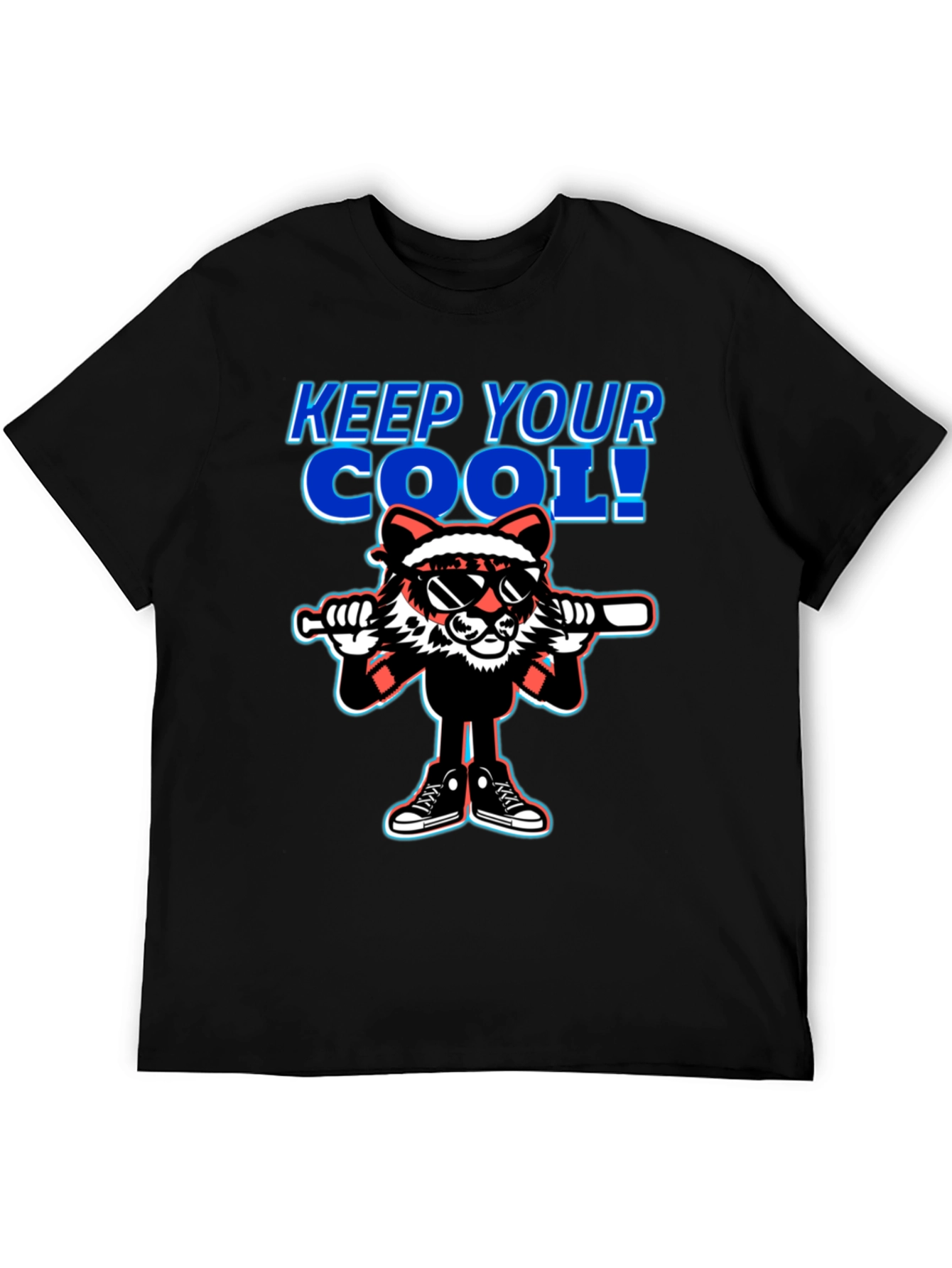 Cool Cartoon Character Graphic T-Shirt