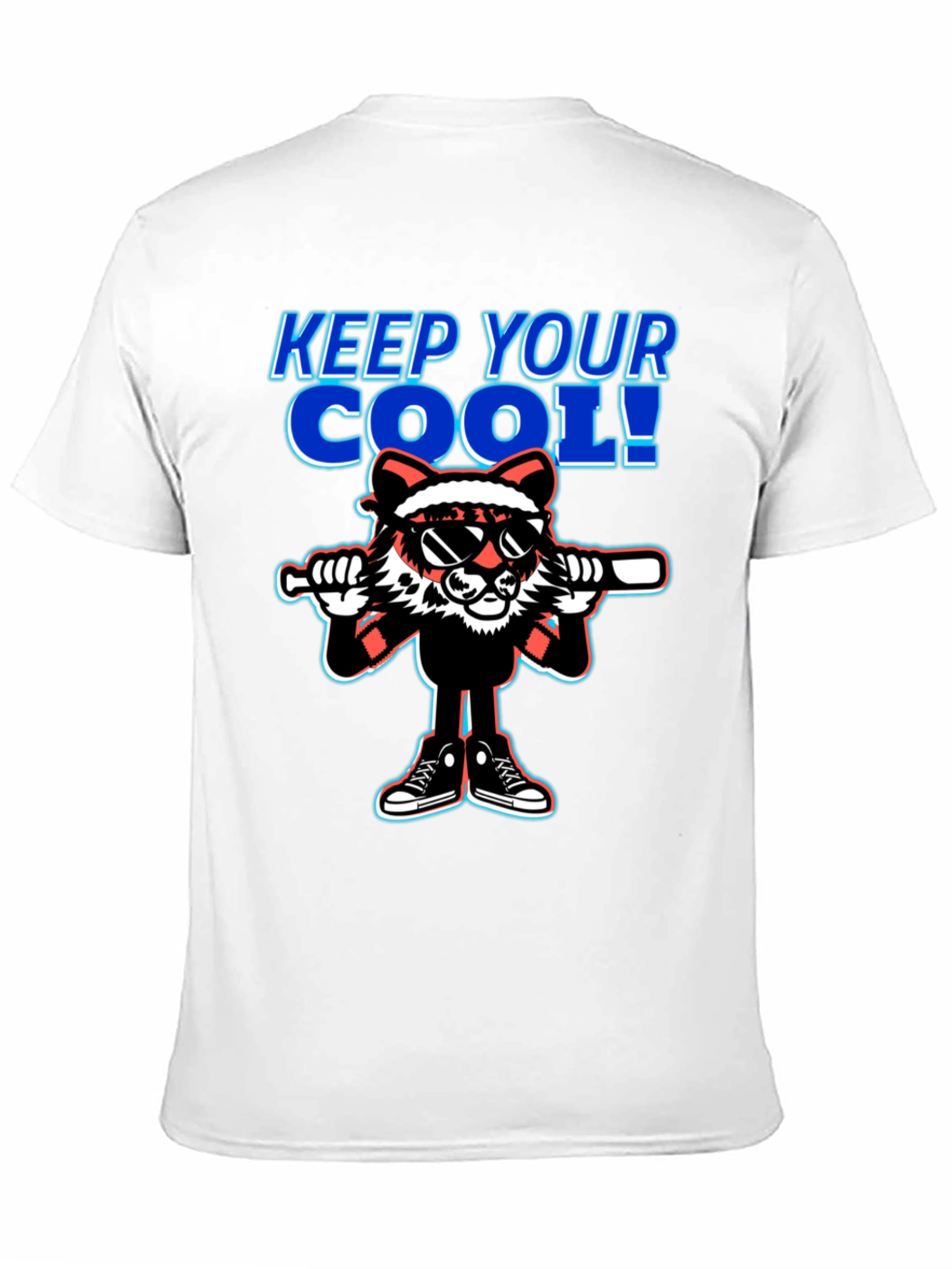 Cool Cartoon Character Graphic T-Shirt