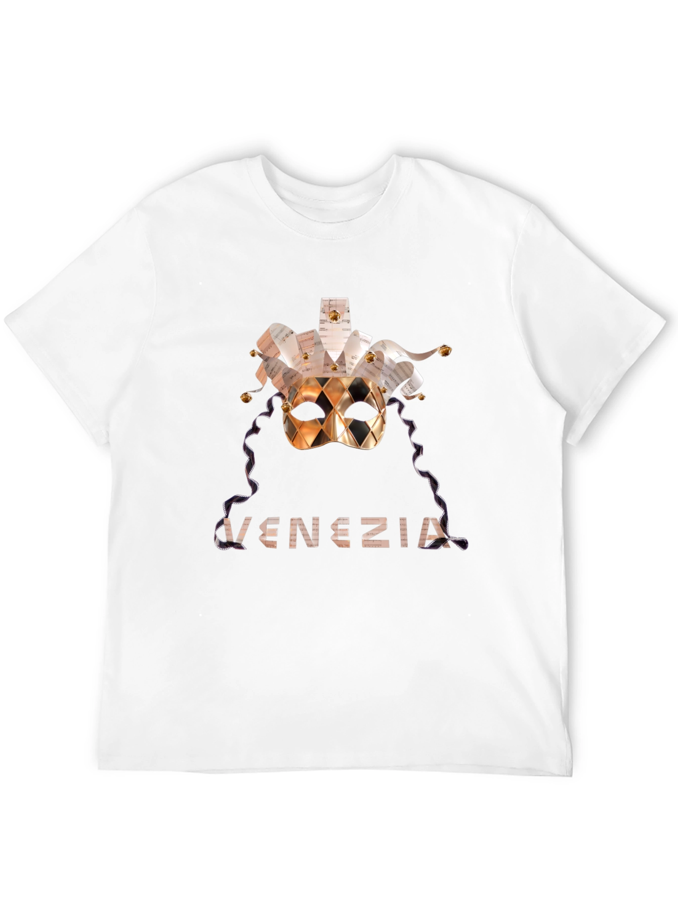 Venice Mask Graphic T-Shirt
