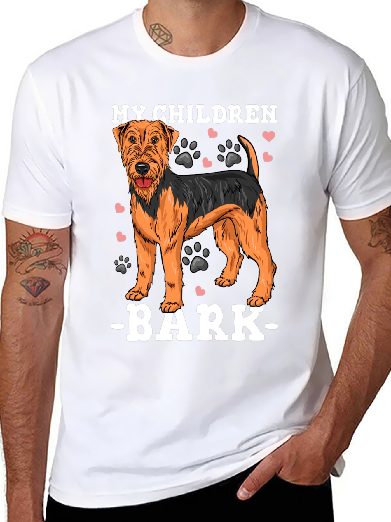 My Children Bark Dog T-Shirt