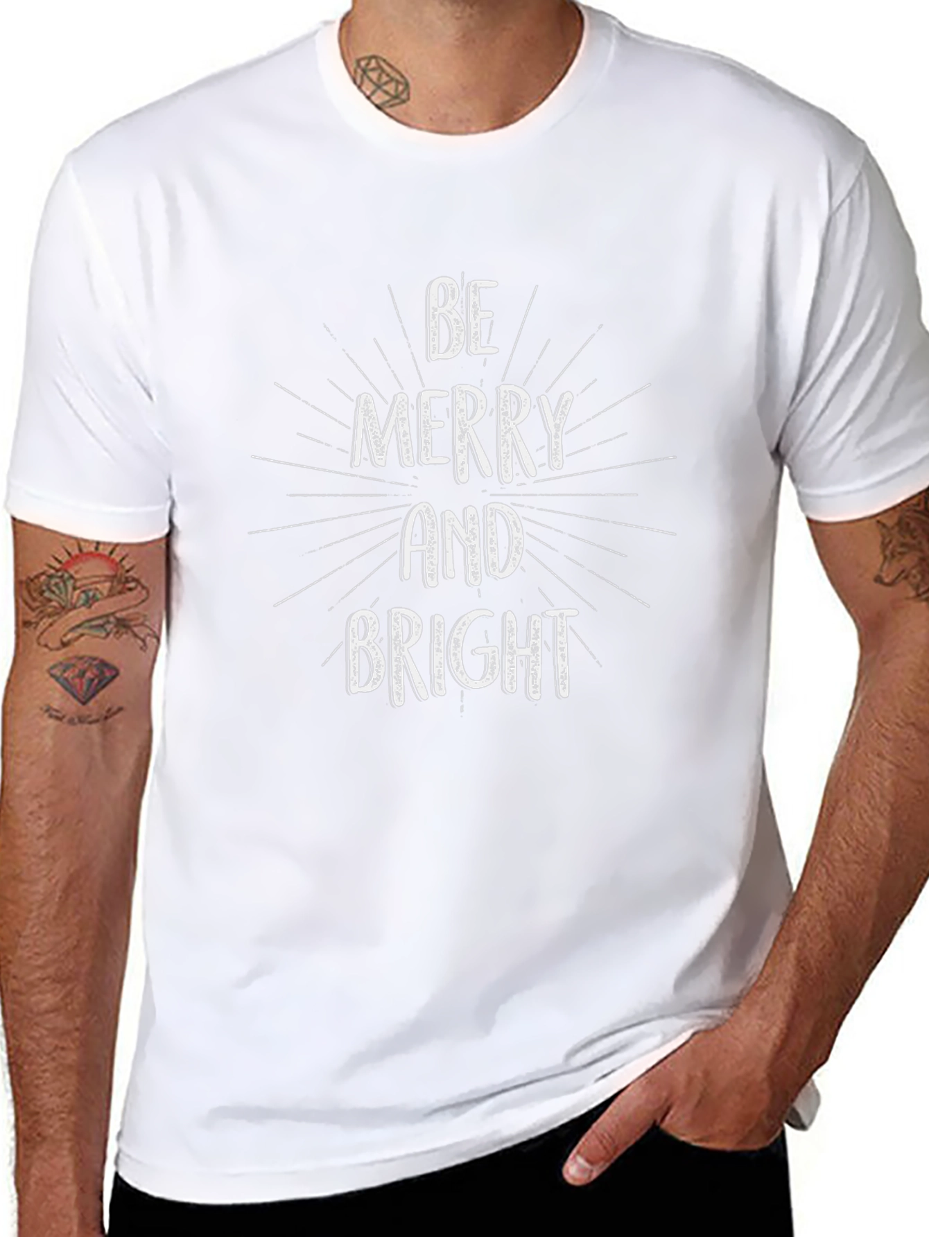 Be Merry and Bright Graphic Tee