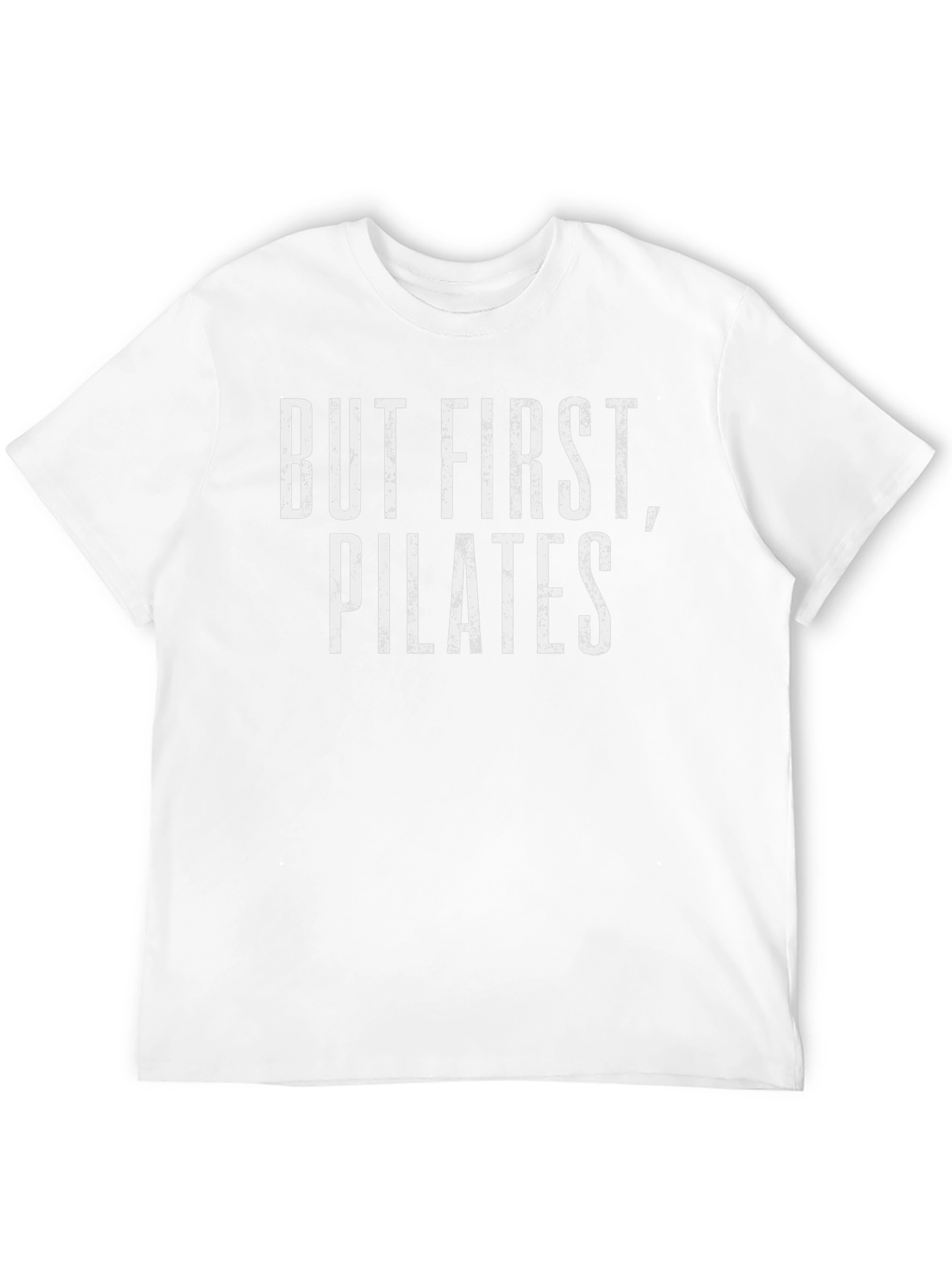 But First Pilates Black T-Shirt
