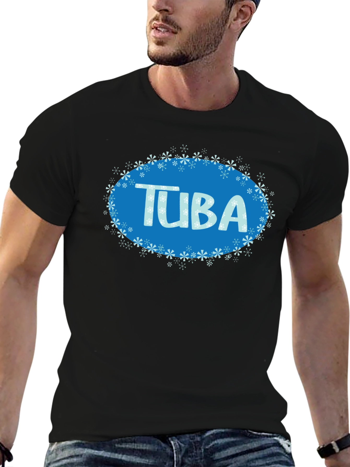 Tuba Winter Snowflake Tee