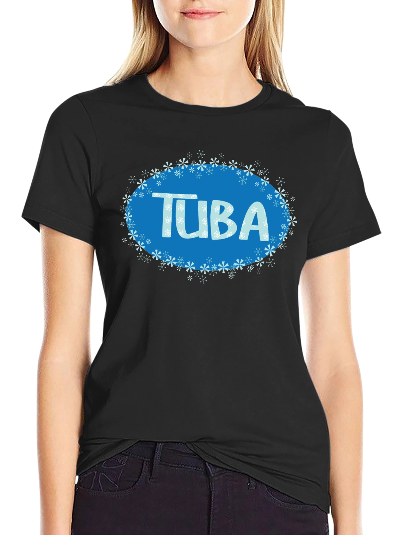 Tuba Winter Snowflake Tee
