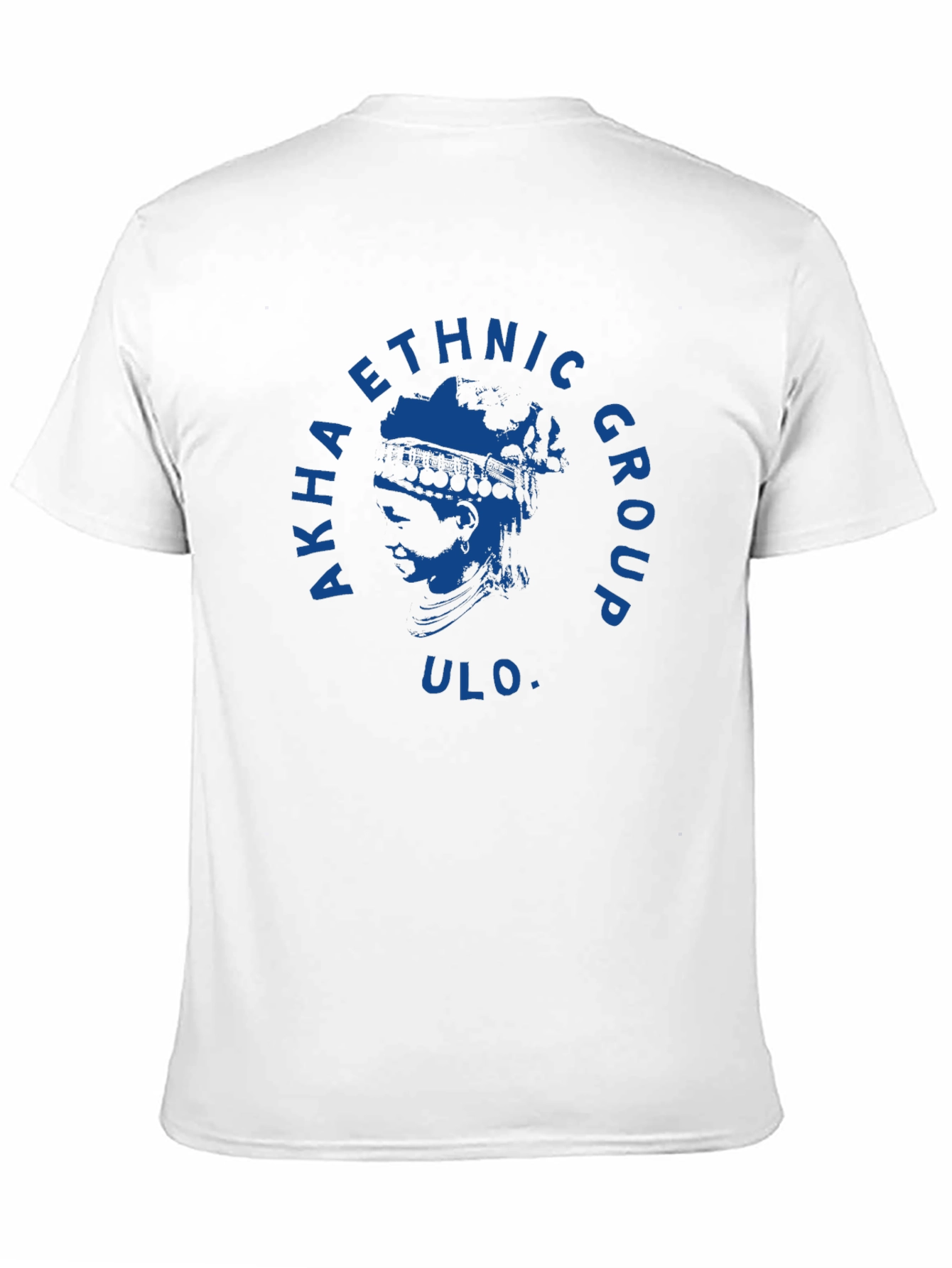 Akha Ethnic Group T-Shirt - ULO. Black Graphic Tee