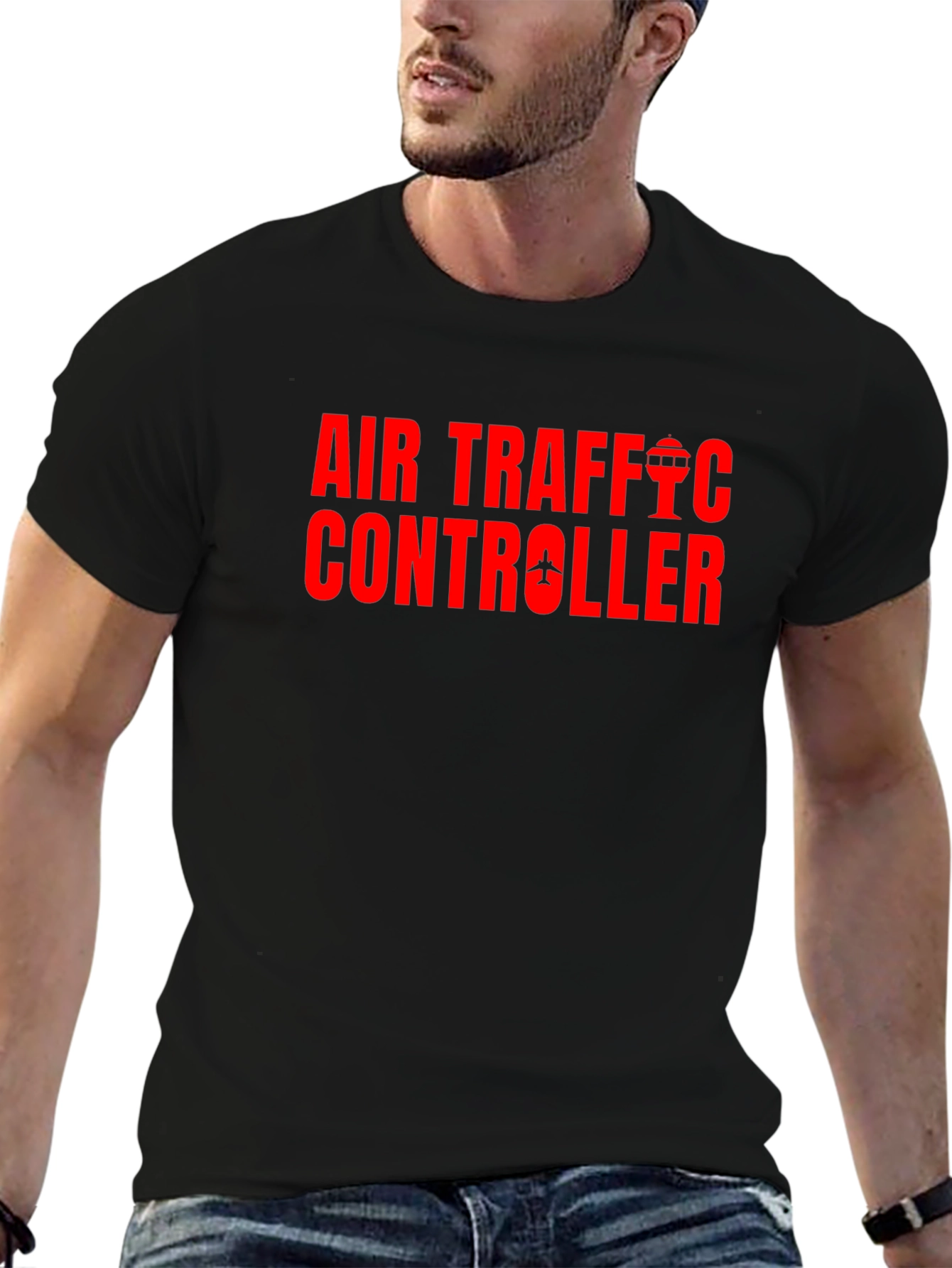 Air Traffic Controller Graphic T-Shirt