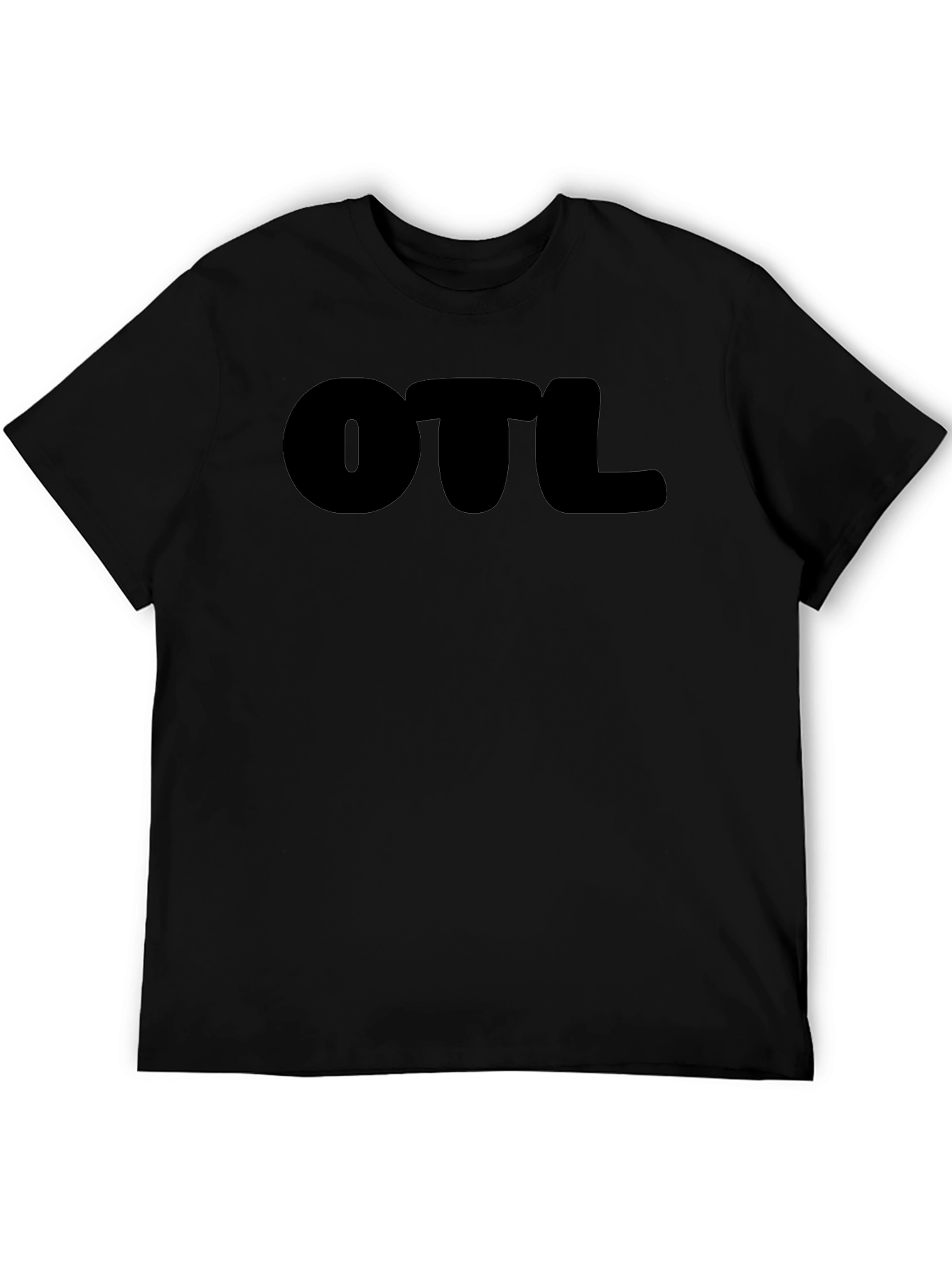 Bold OTL Graphic Black T-Shirt