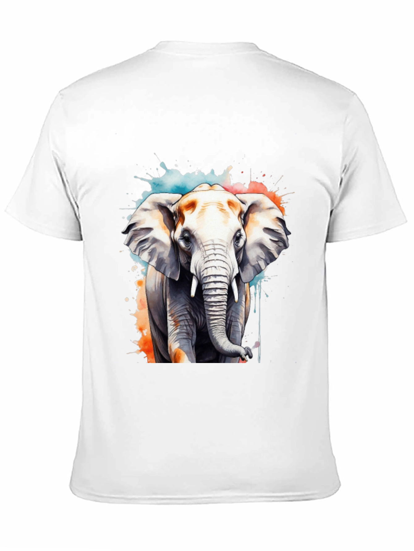 Watercolor Elephant Graphic Tee