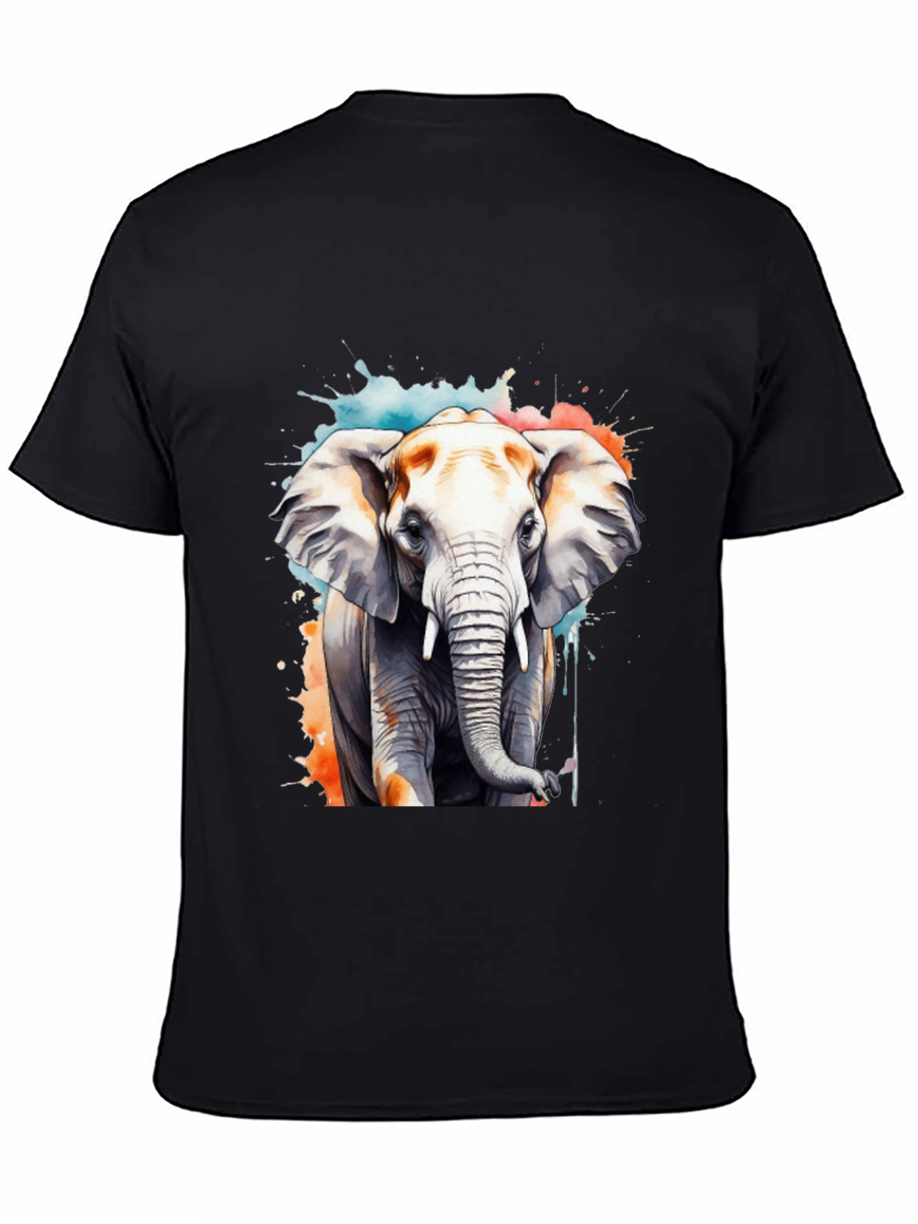 Watercolor Elephant Graphic Tee