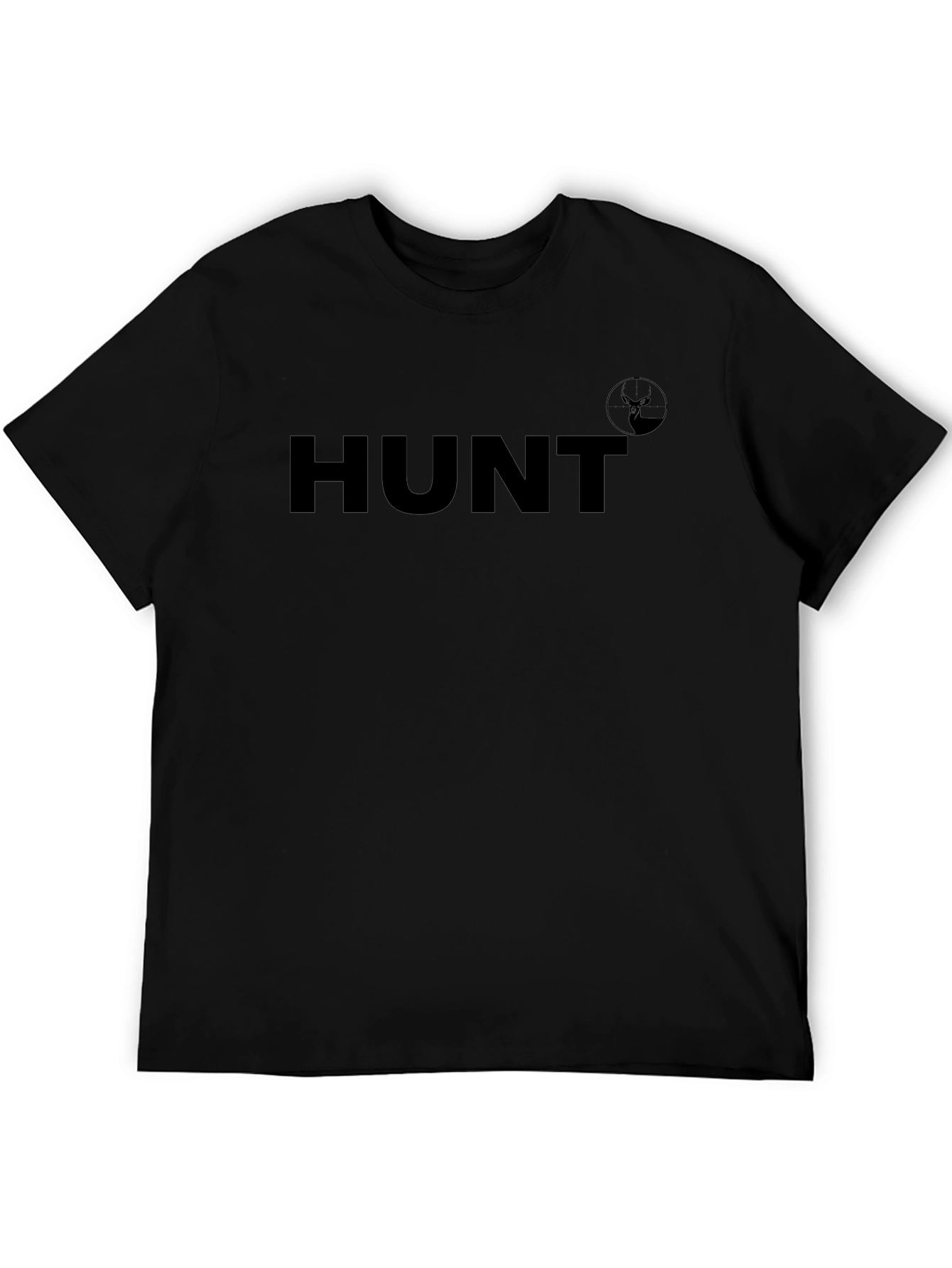 HUNT Graphic Tee - Black Casual Shirt
