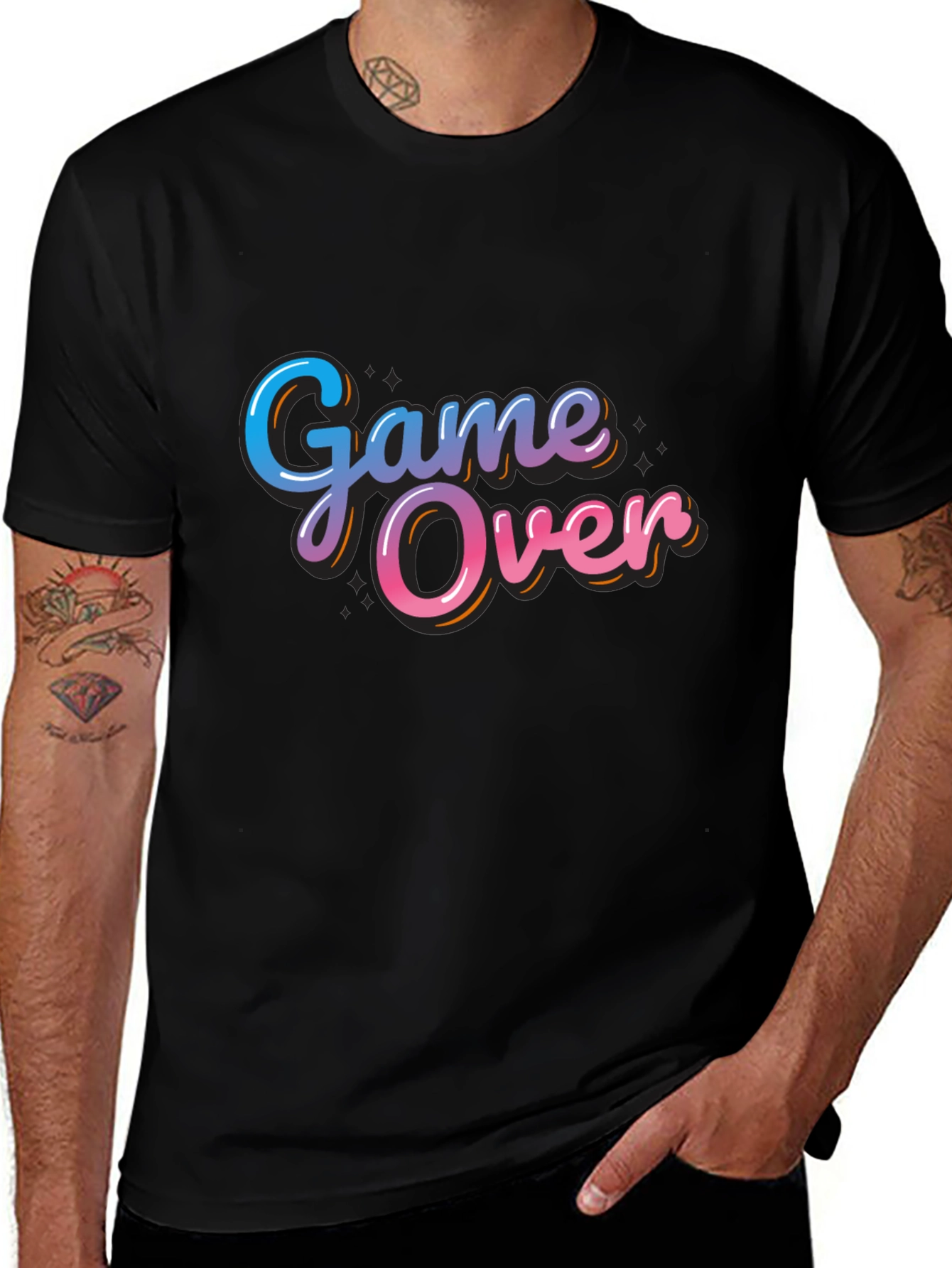 Game Over T-Shirt - Stylish Graphic Tee