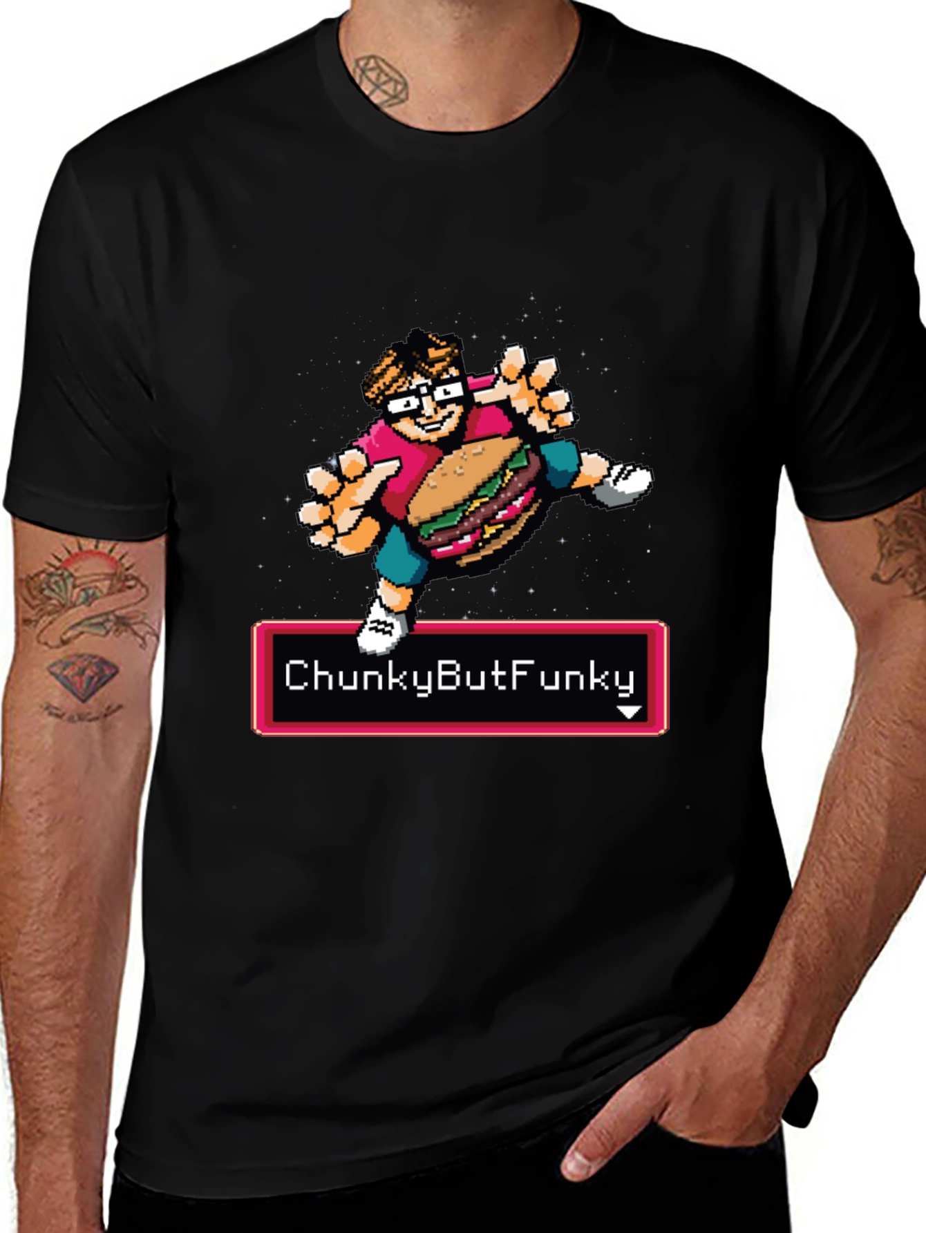 Chunky But Funky Graphic Tee