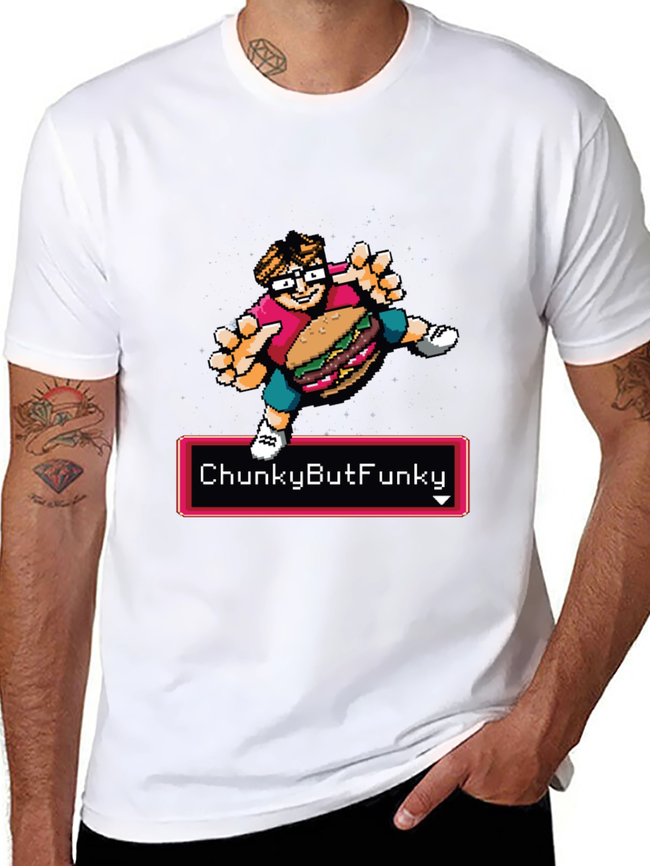 Chunky But Funky Graphic Tee