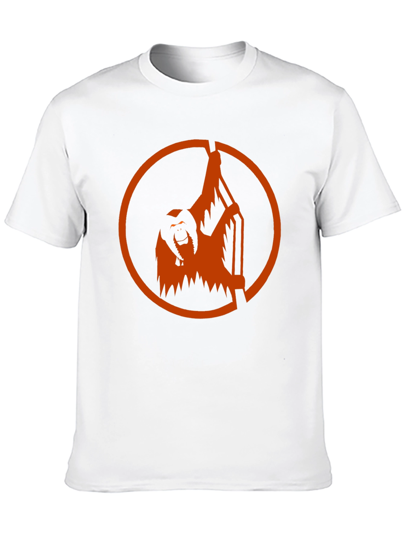 Orangutan Graphic Tee - Black