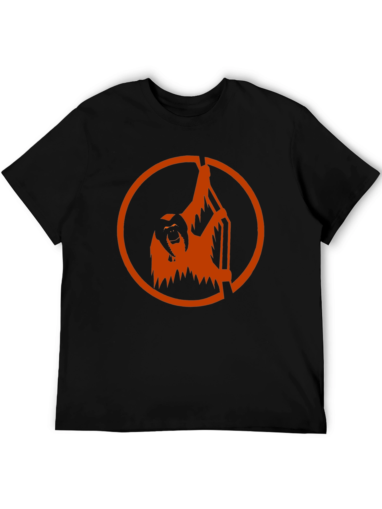 Orangutan Graphic Tee - Black