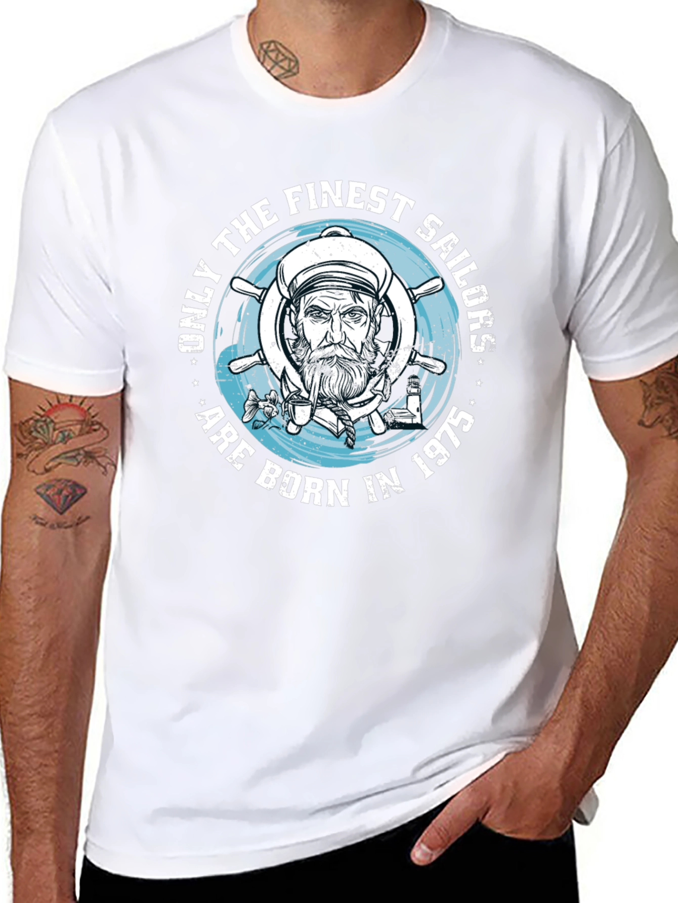 Finest Sailors Born in 1975 T-Shirt