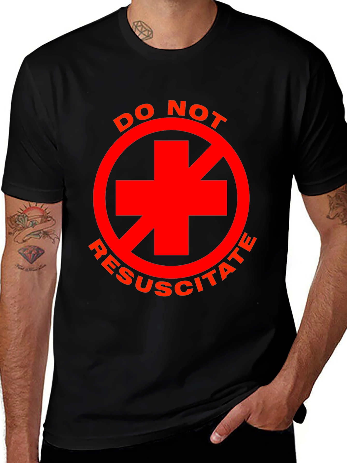 Do Not Resuscitate Graphic Tee