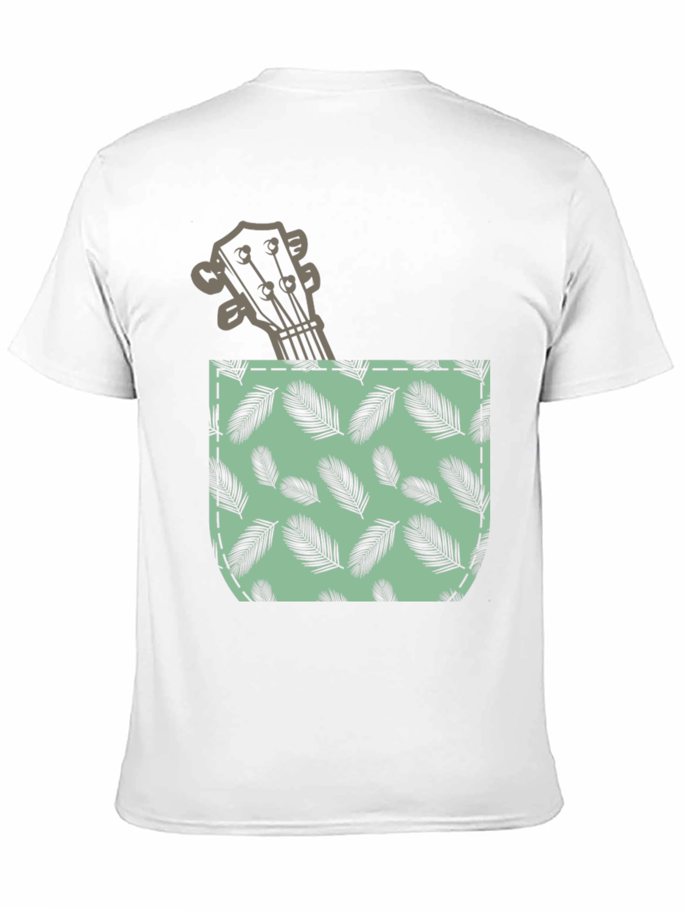 Pocket Ukulele Graphic T-Shirt