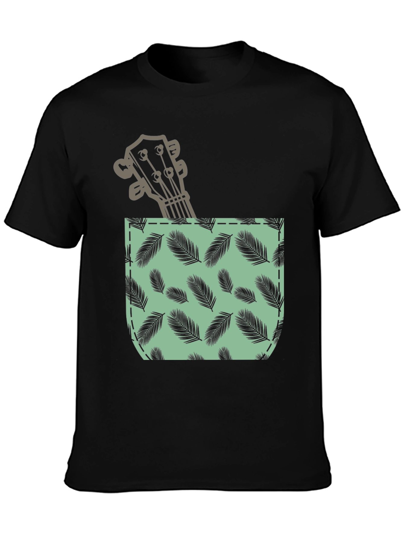 Pocket Ukulele Graphic T-Shirt