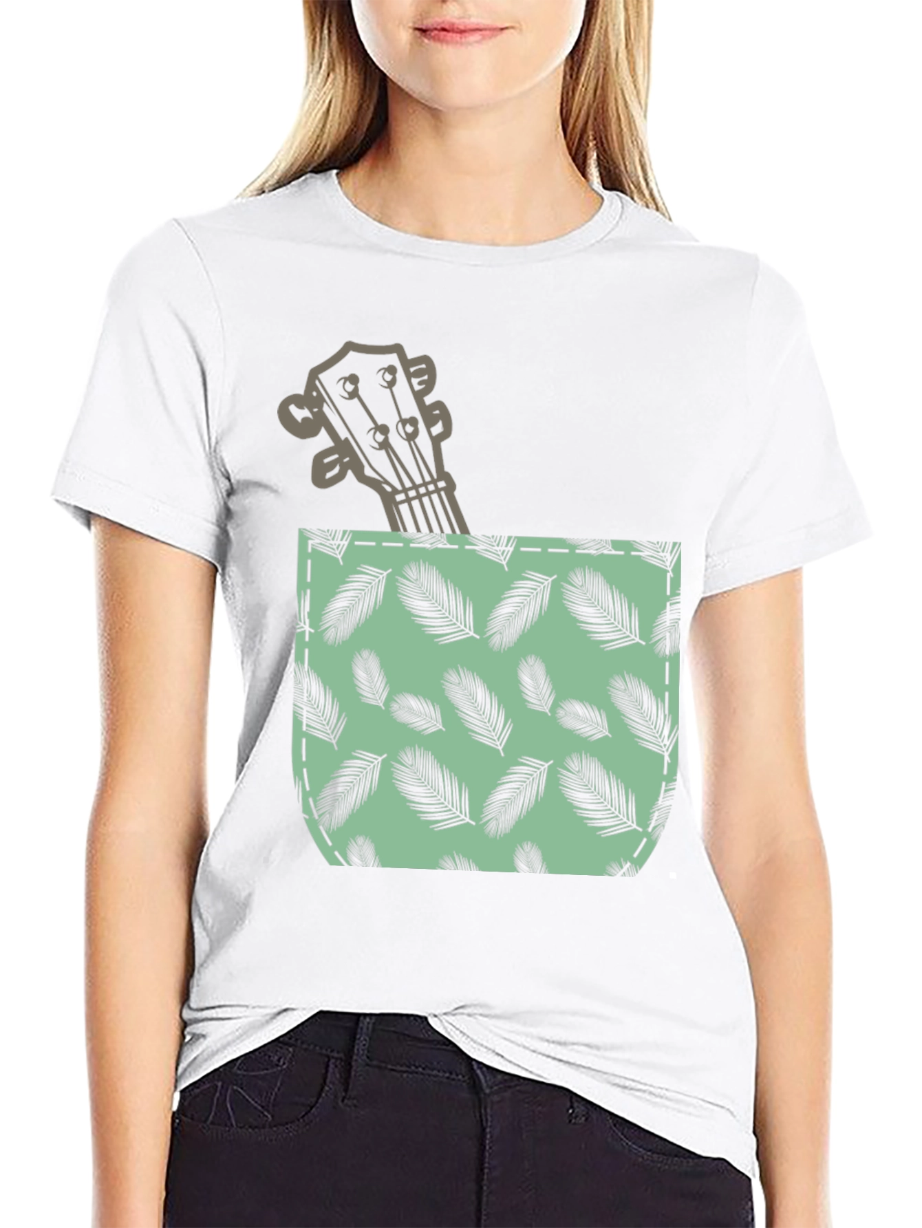 Pocket Ukulele Graphic T-Shirt