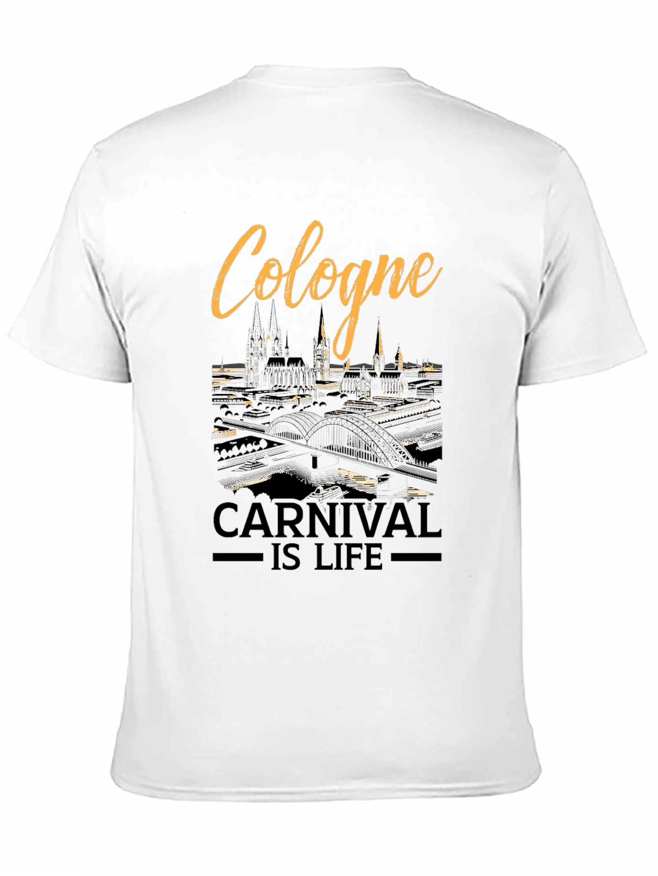 Cologne Carnival is Life Graphic T-Shirt