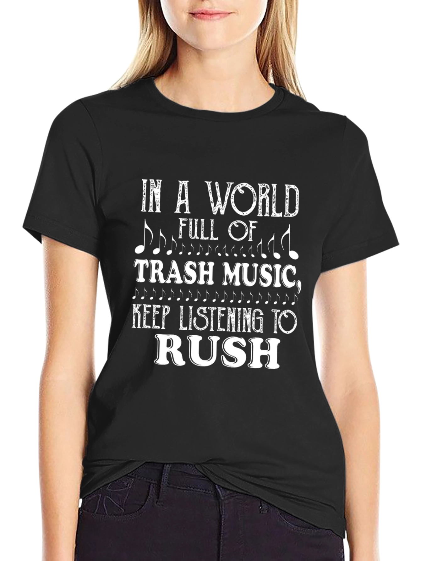In a World of Trash Music Rush T-Shirt