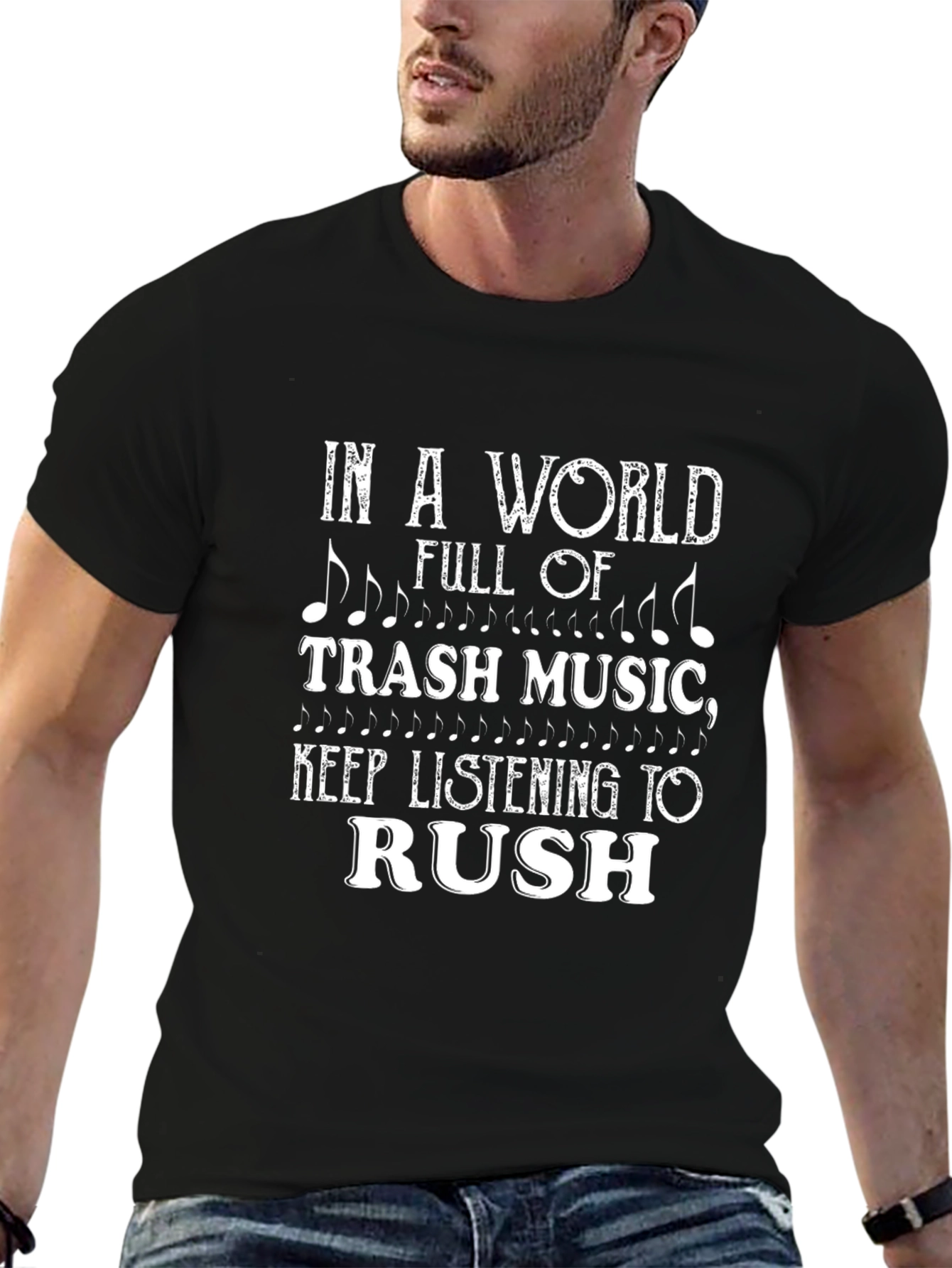 In a World of Trash Music Rush T-Shirt