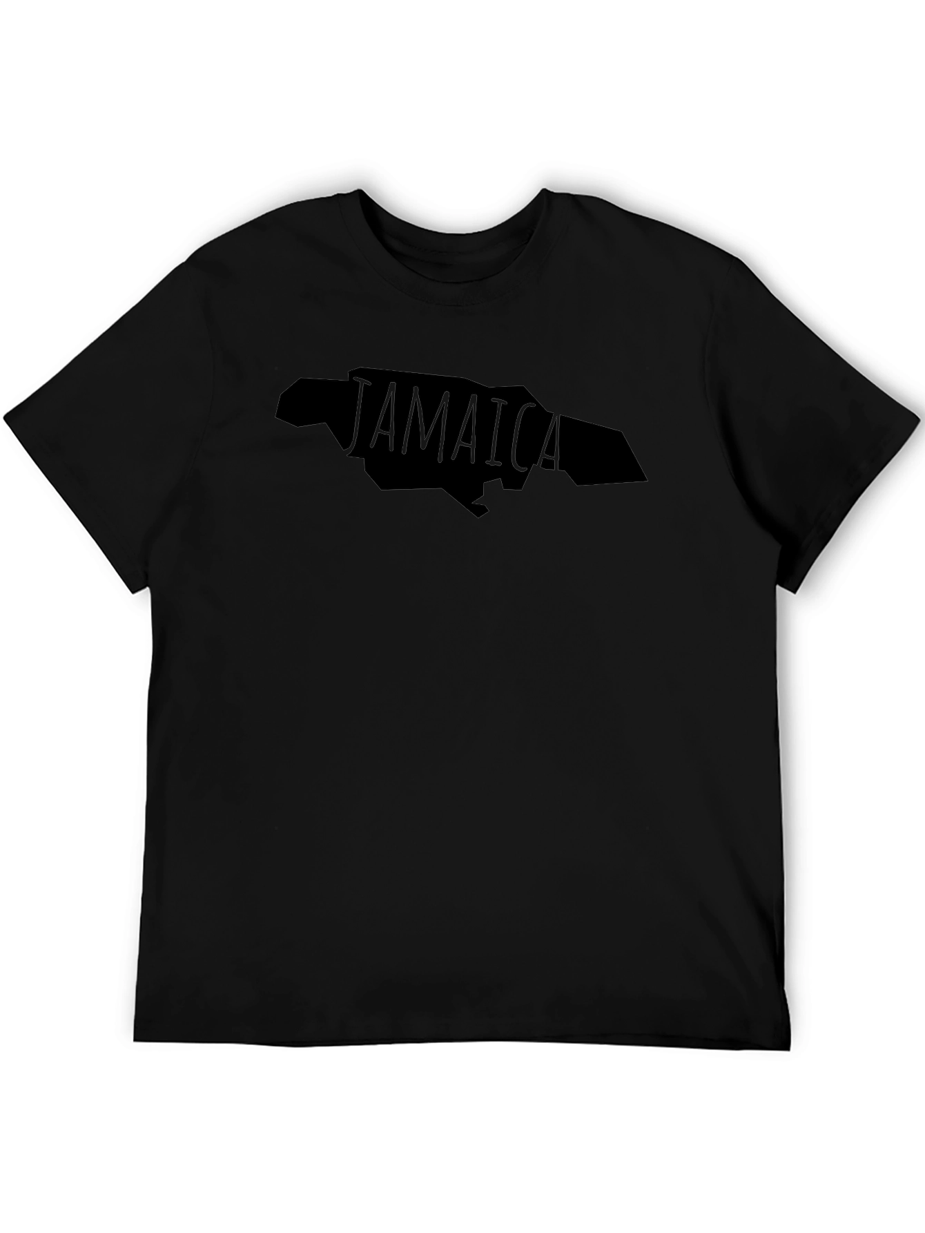 Jamaica Map Graphic T-Shirt - Island Pride Tee