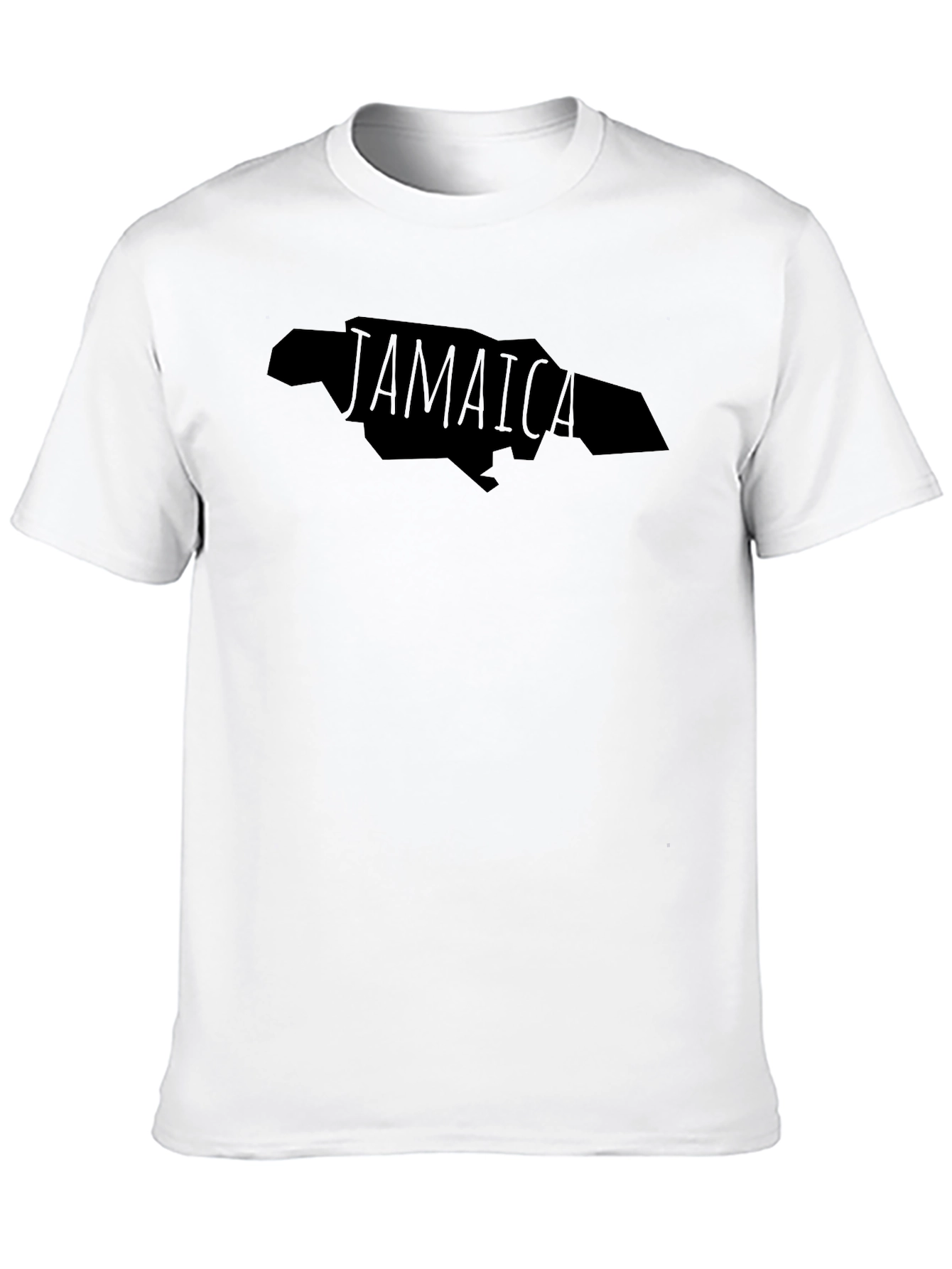 Jamaica Map Graphic T-Shirt - Island Pride Tee