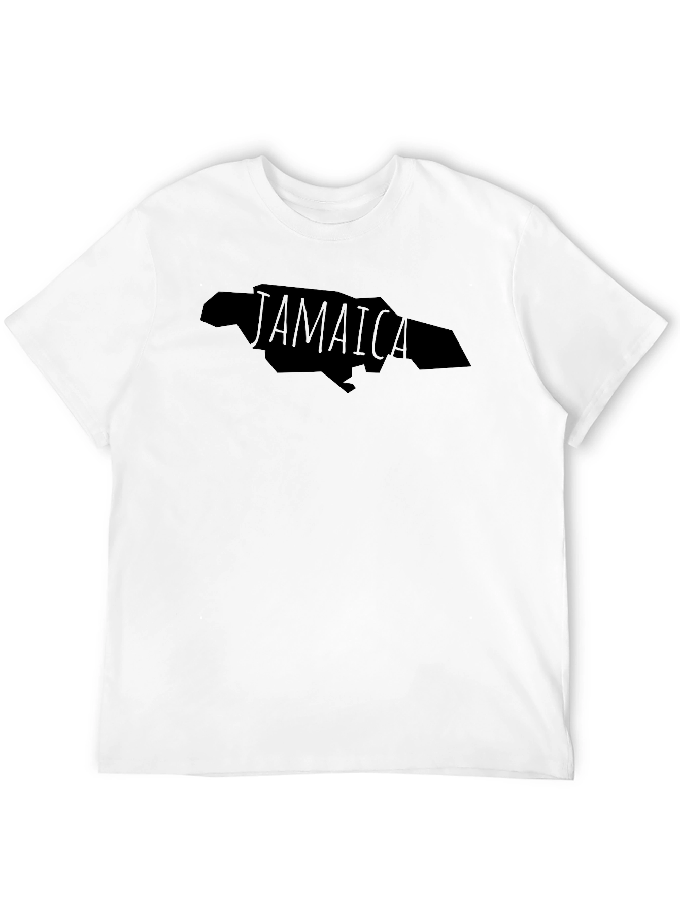 Jamaica Map Graphic T-Shirt - Island Pride Tee