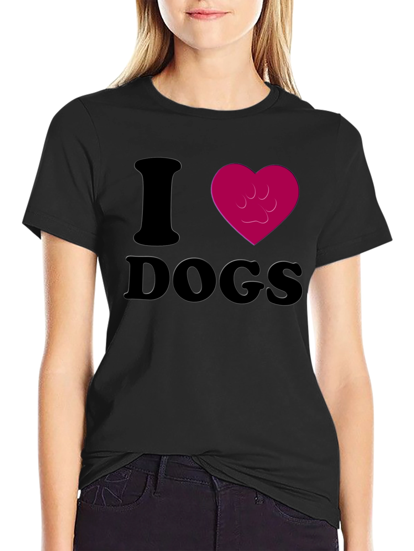 I Heart Dogs Graphic Tee