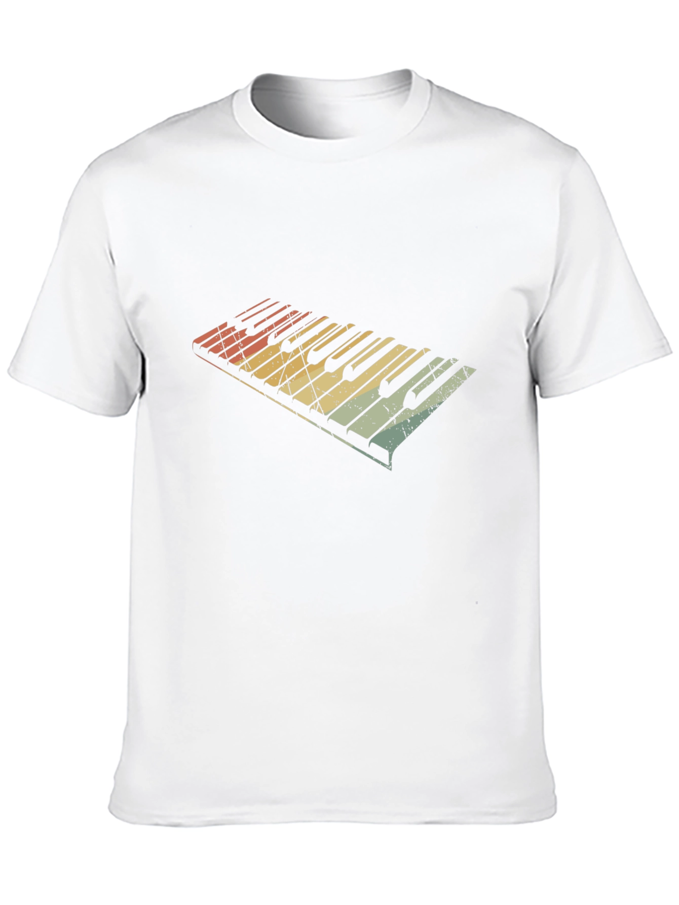Retro Piano Keys T-Shirt