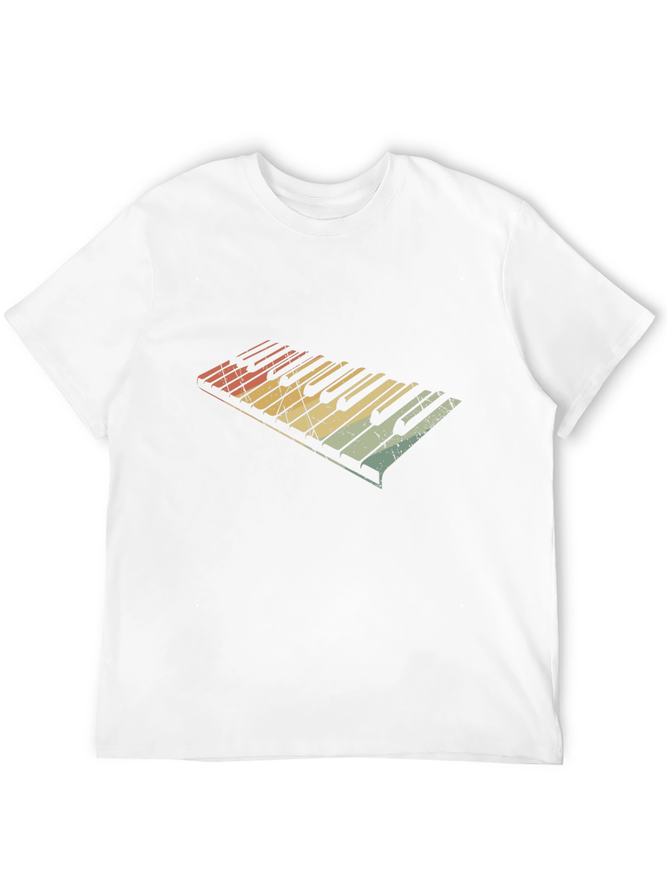 Retro Piano Keys T-Shirt