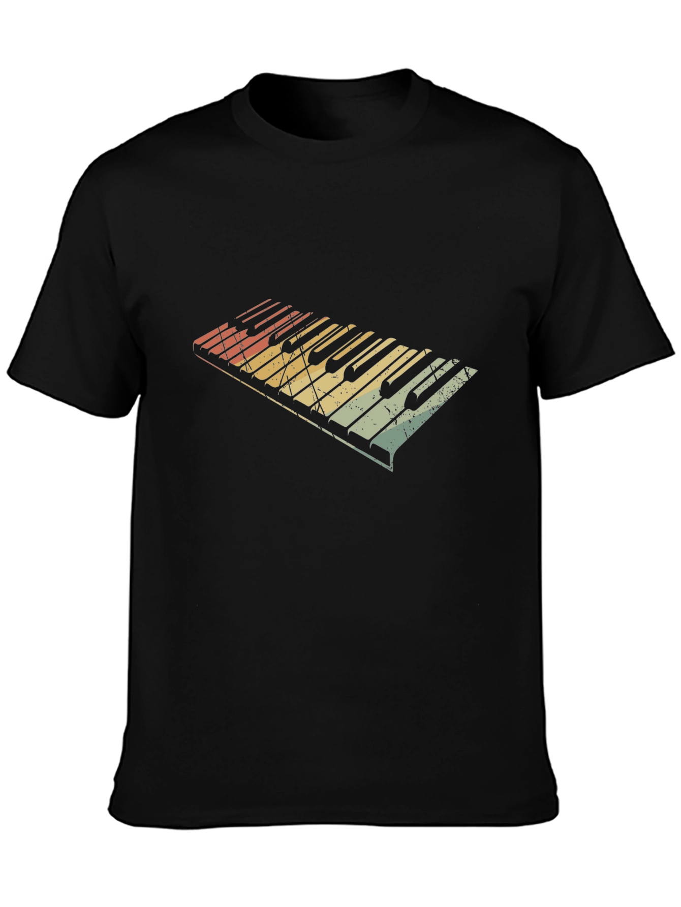 Retro Piano Keys T-Shirt
