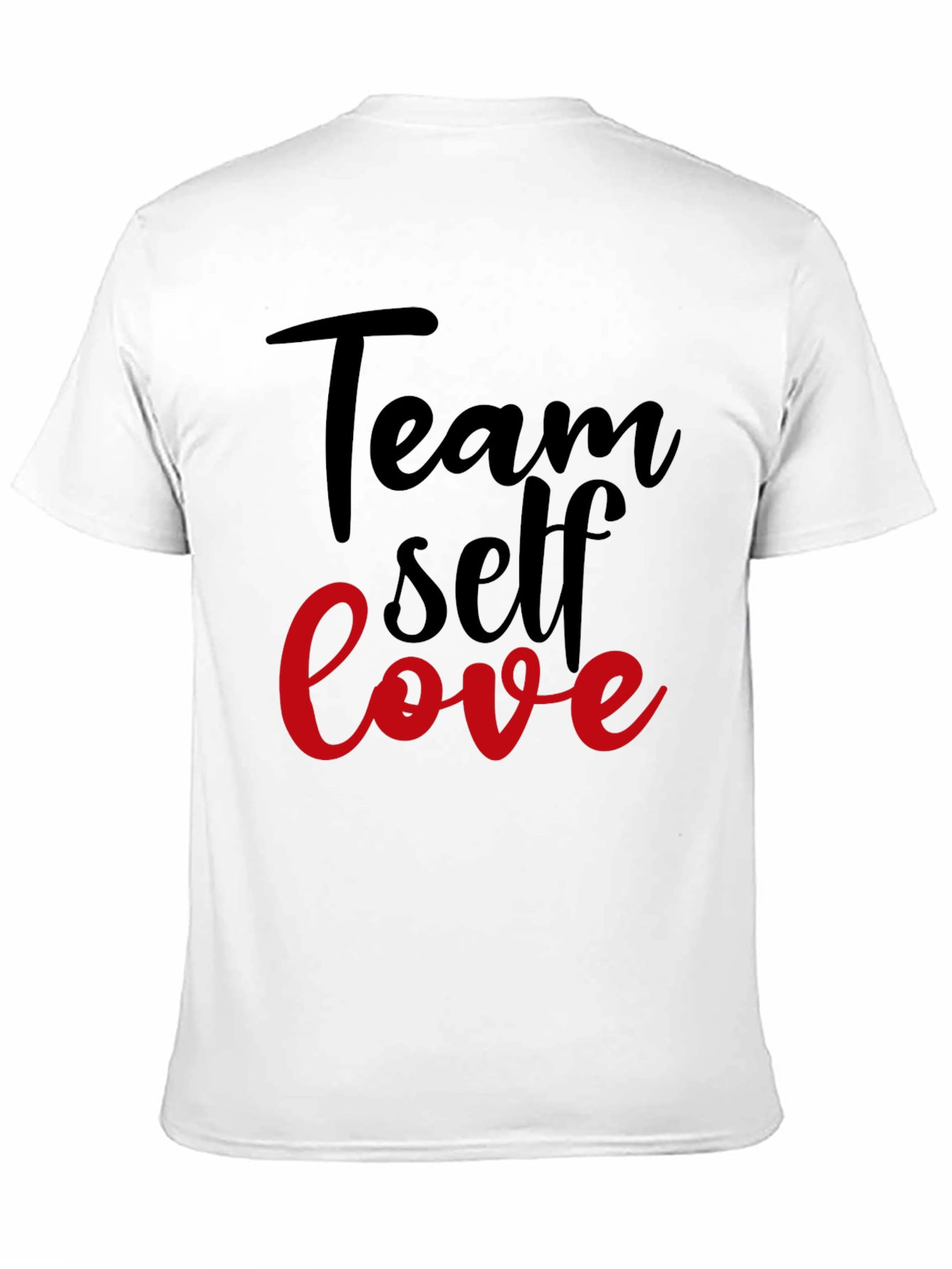 Team Self Love Graphic Tee - Black