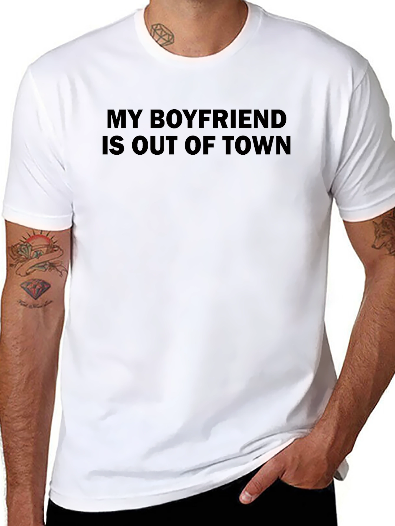 My Boyfriend is Out of Town Graphic Tee
