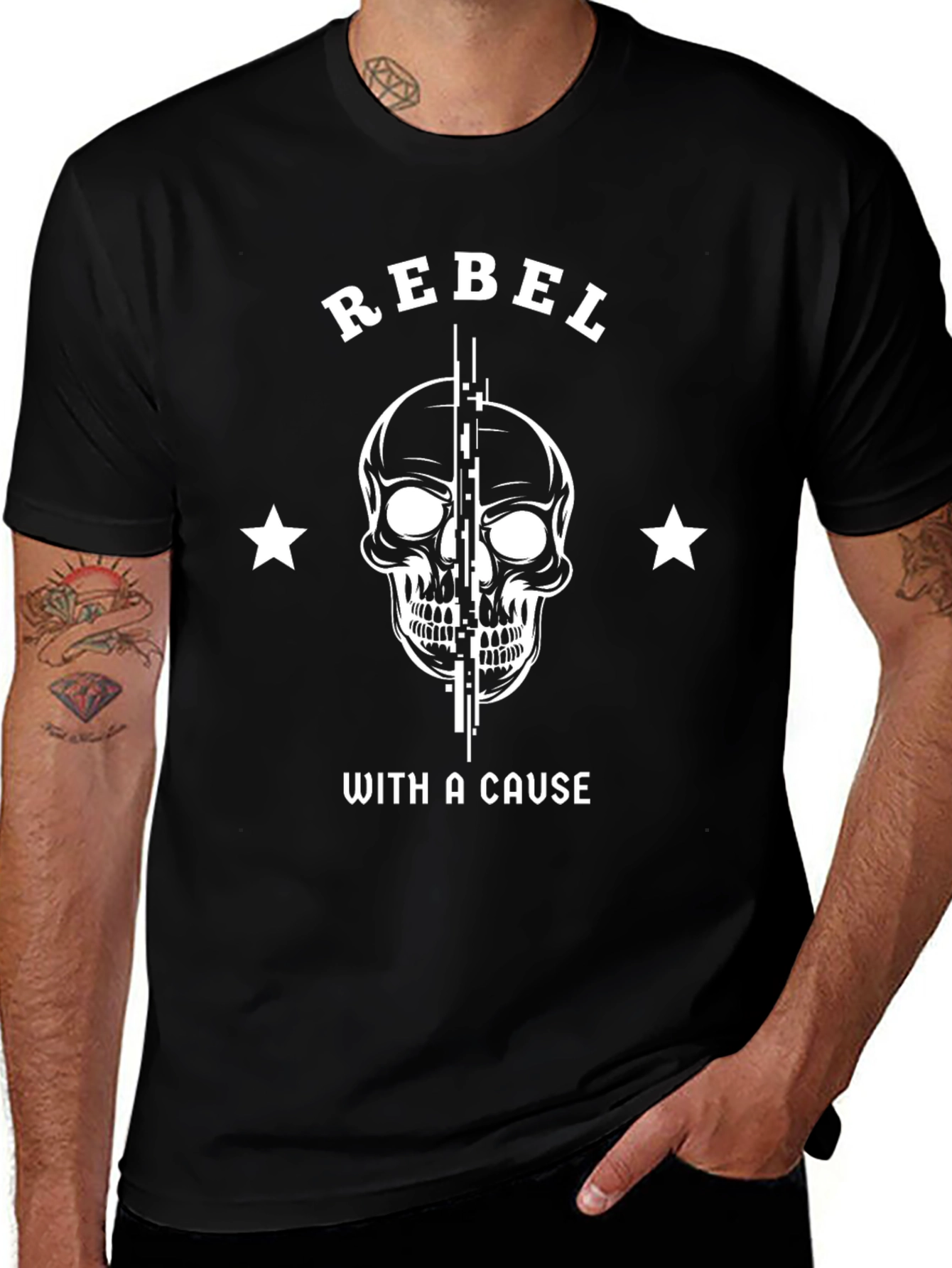Rebel With A Cause Graphic Tee