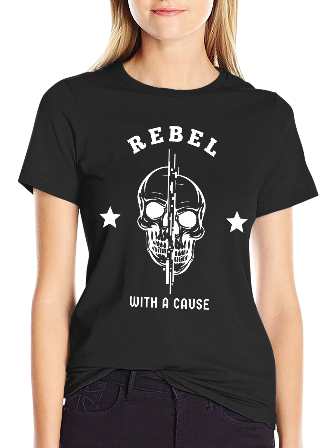 Rebel With A Cause Graphic Tee