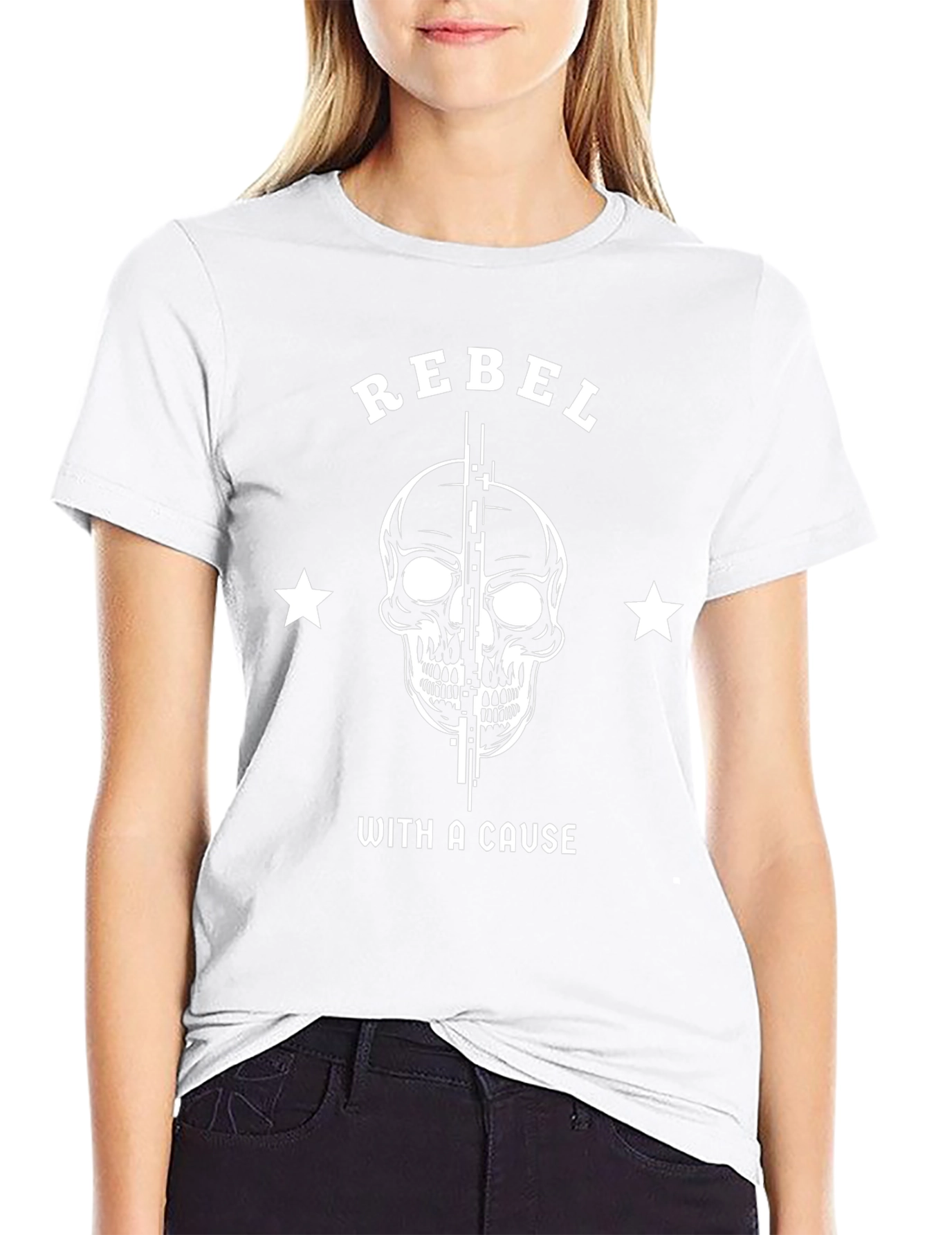 Rebel With A Cause Graphic Tee