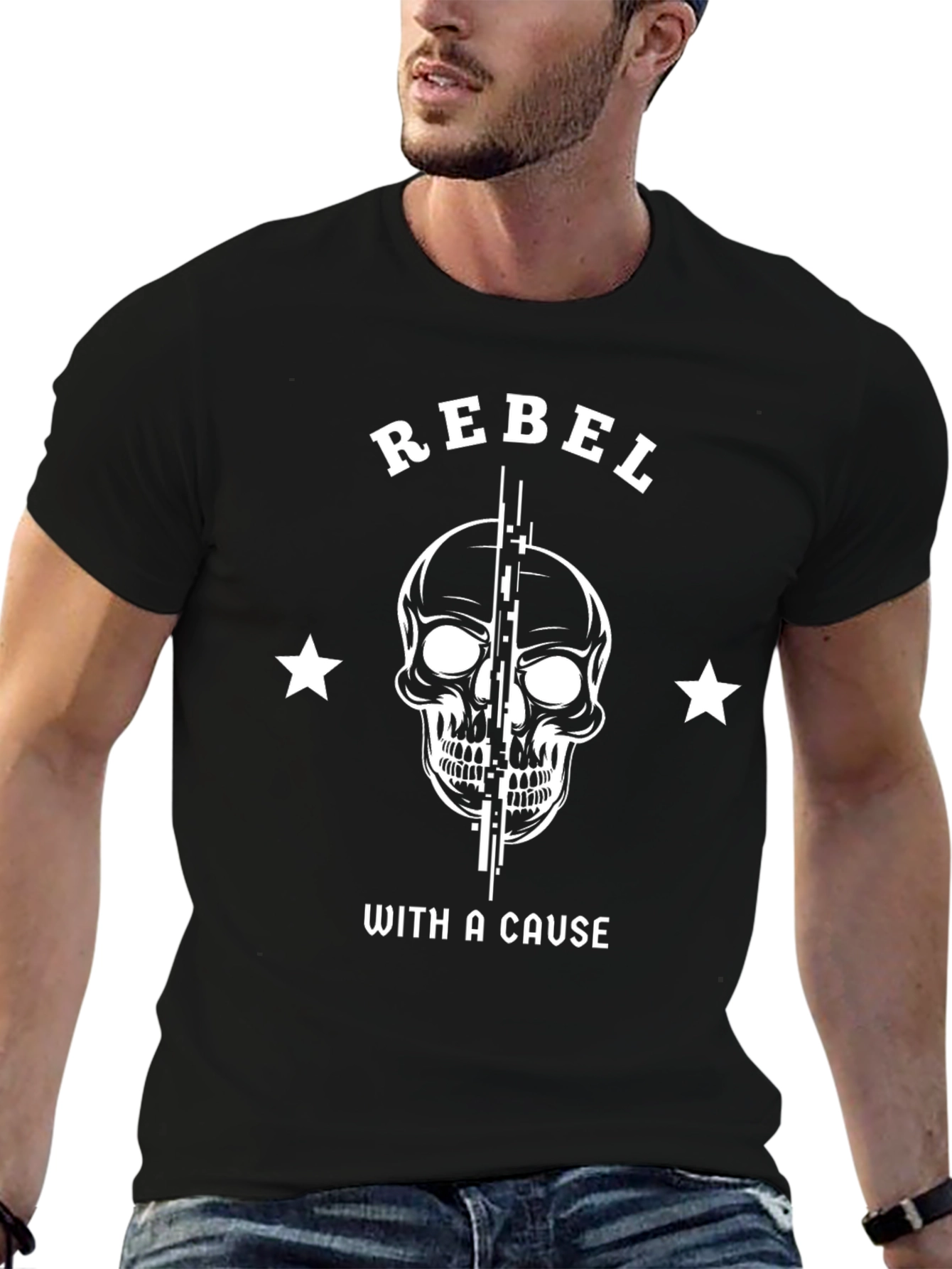 Rebel With A Cause Graphic Tee