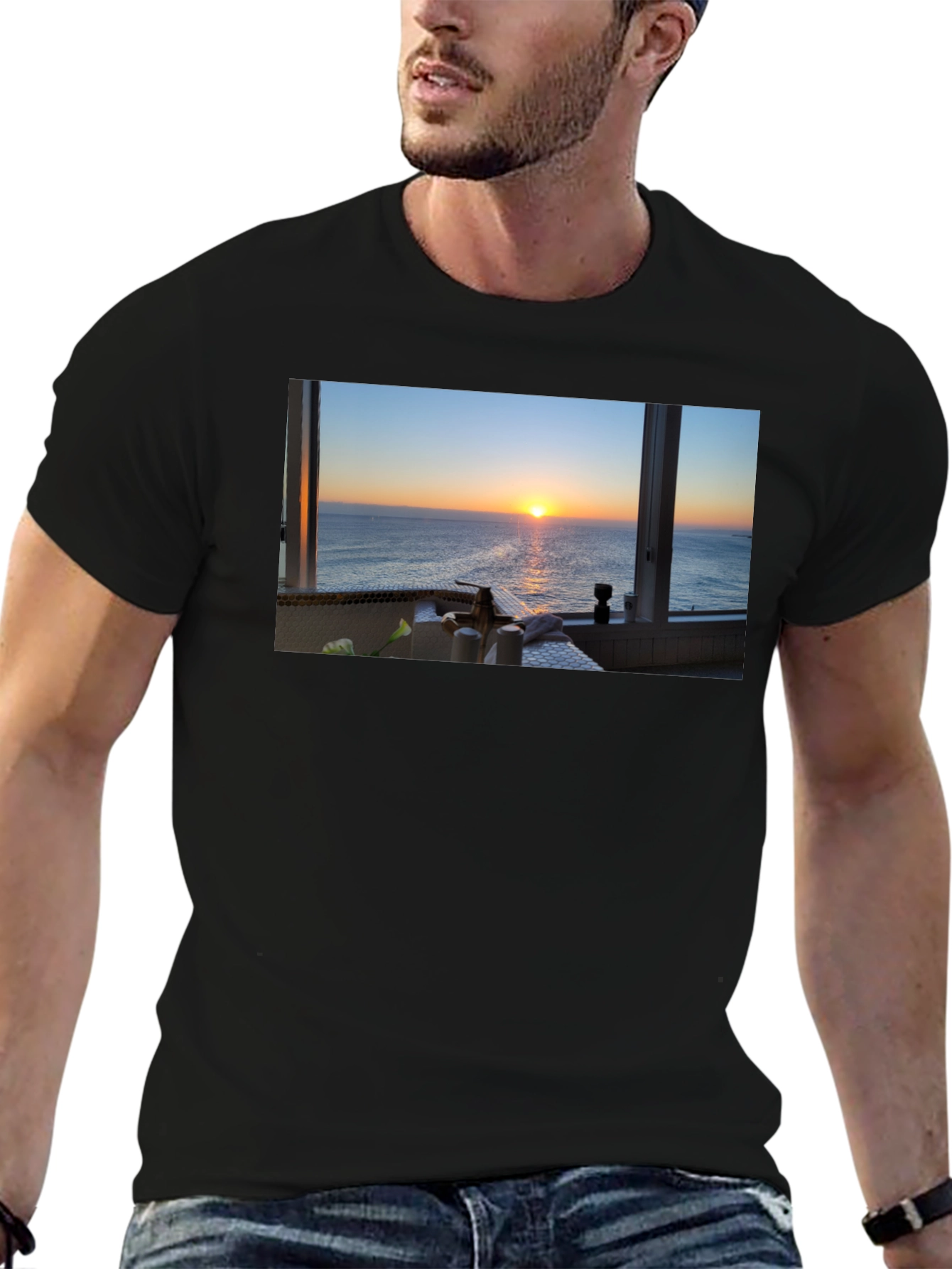 Ocean View Sunset T-Shirt