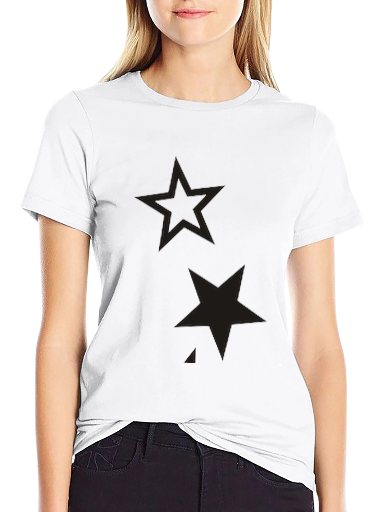 Star Graphic Black T-Shirt