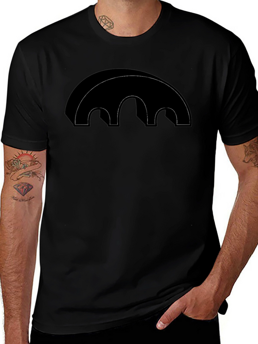 Minimalist Black Arch Graphic Tee